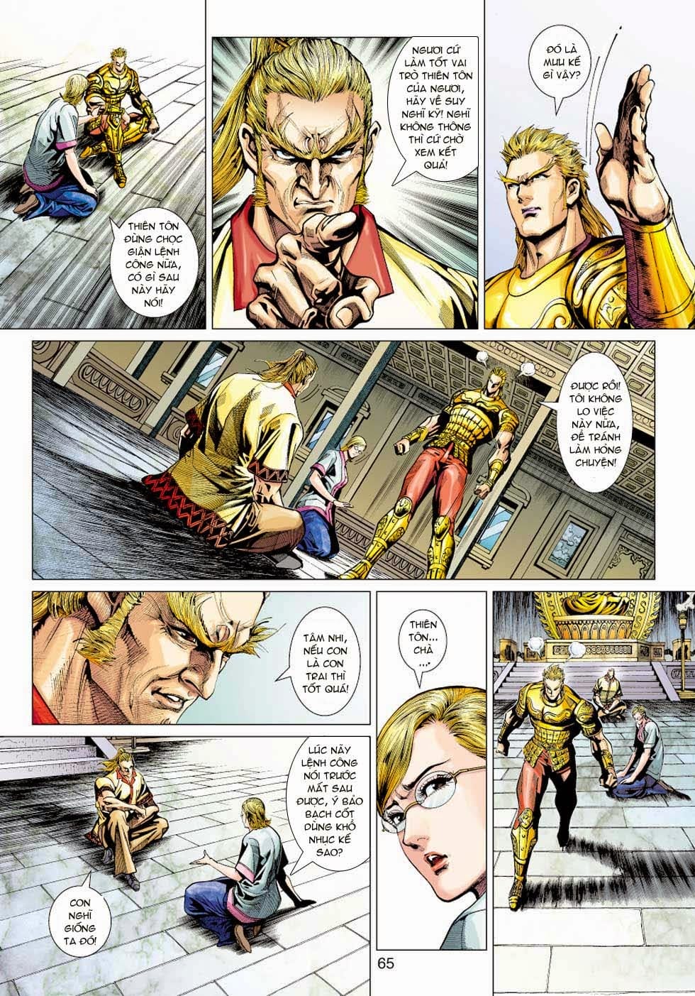 Truyện Tranh Tân Tác Long Hổ Môn trang 4