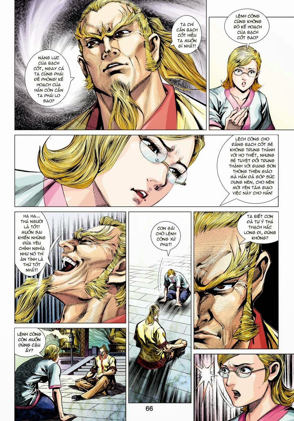 Truyện Tranh Tân Tác Long Hổ Môn trang 4