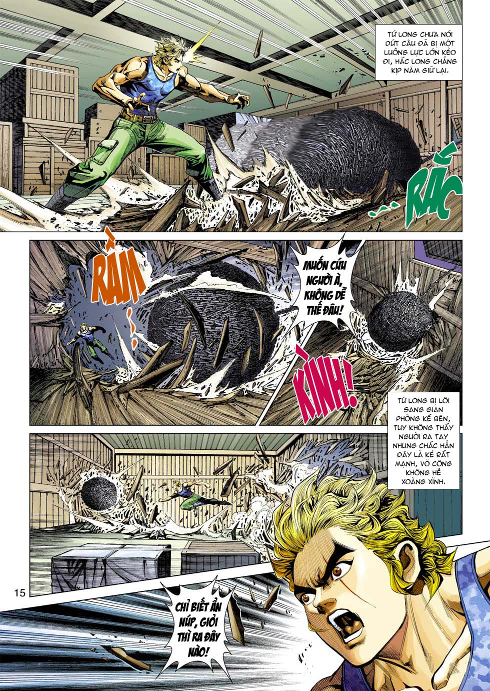 Truyện Tranh Tân Tác Long Hổ Môn trang 4