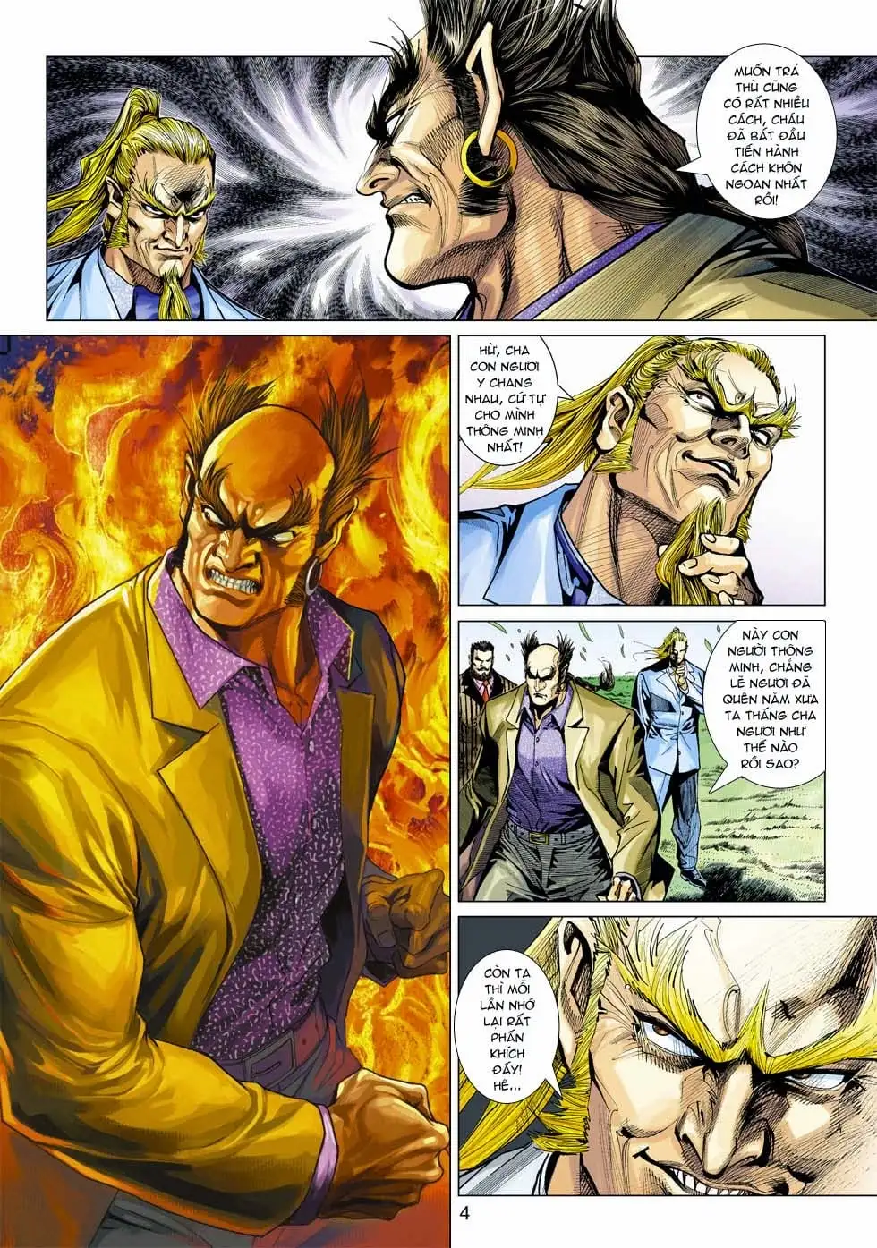 Truyện Tranh Tân Tác Long Hổ Môn trang 4
