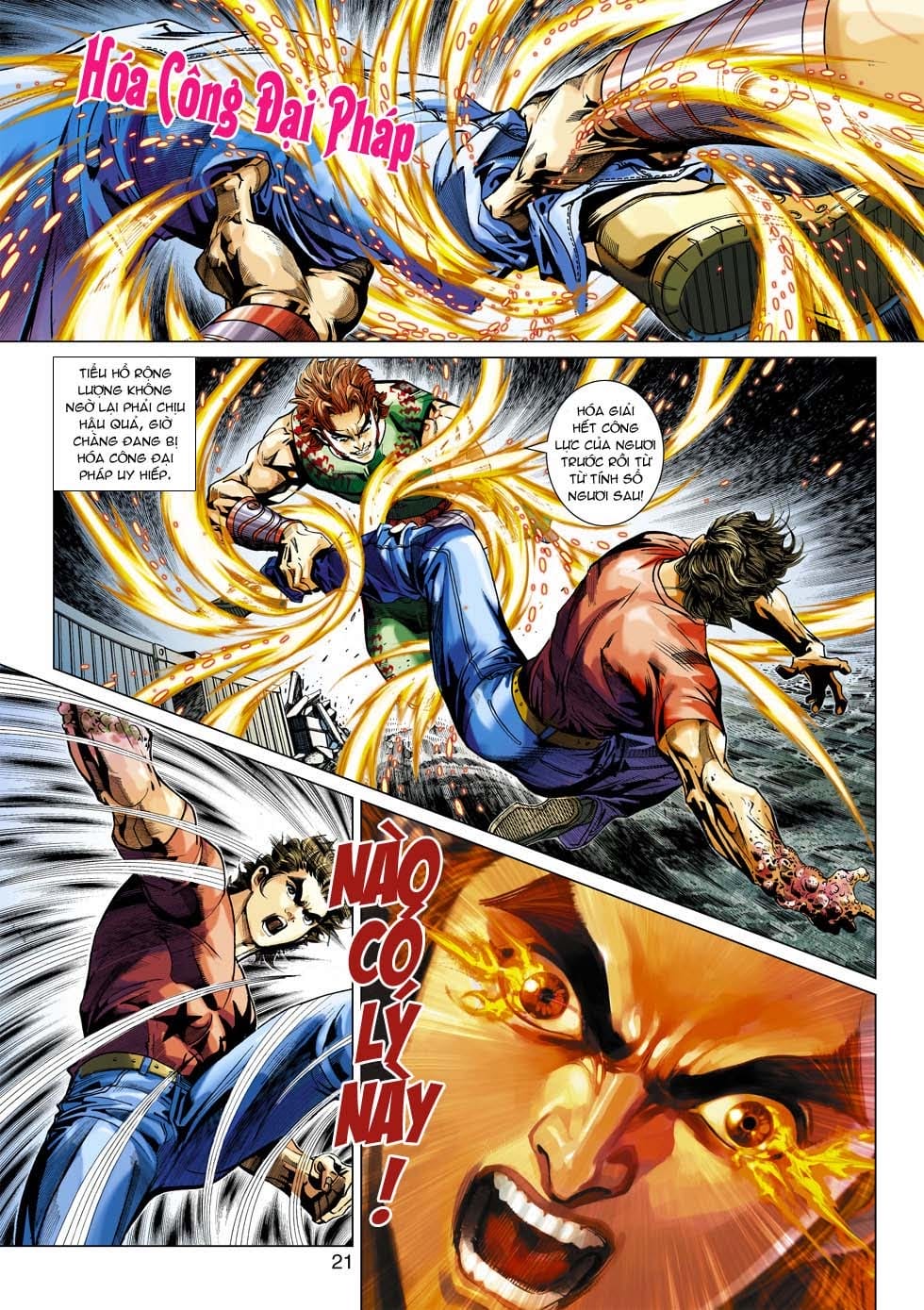 Truyện Tranh Tân Tác Long Hổ Môn trang 4