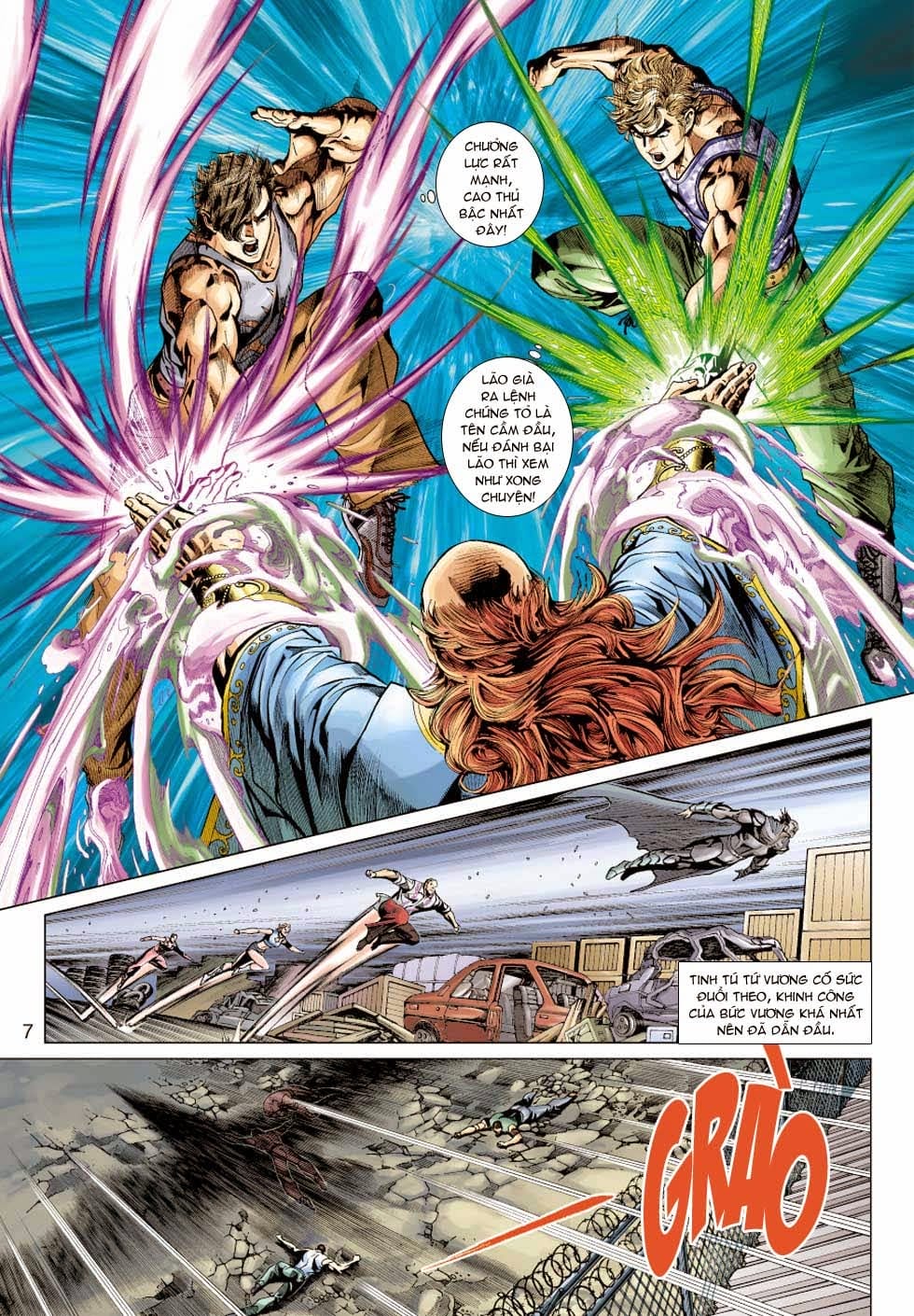 Truyện Tranh Tân Tác Long Hổ Môn trang 4