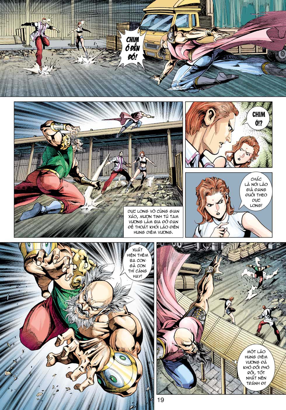 Truyện Tranh Tân Tác Long Hổ Môn trang 4