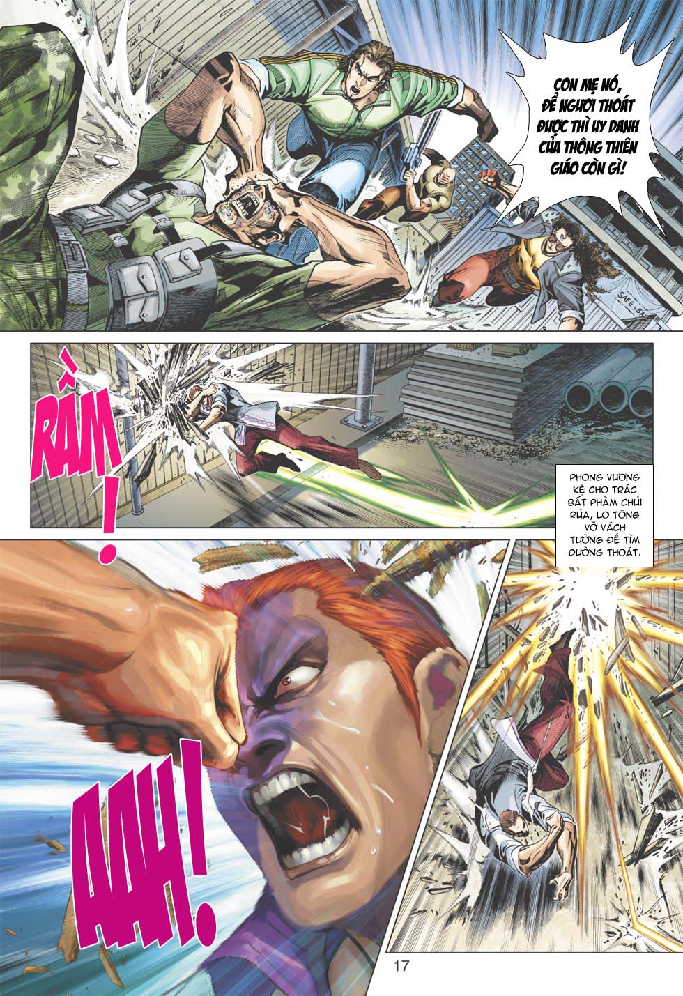 Truyện Tranh Tân Tác Long Hổ Môn trang 4