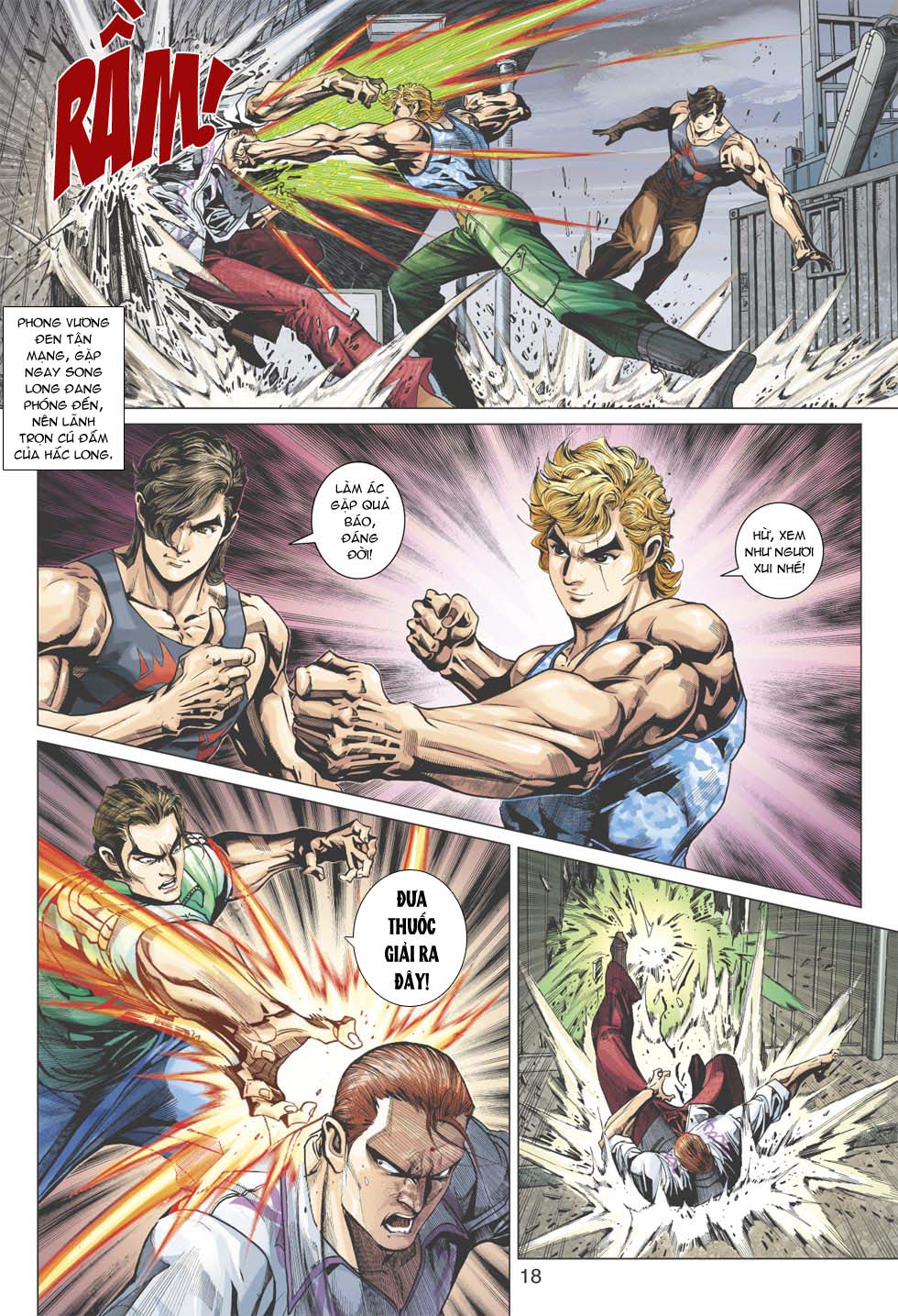 Truyện Tranh Tân Tác Long Hổ Môn trang 4