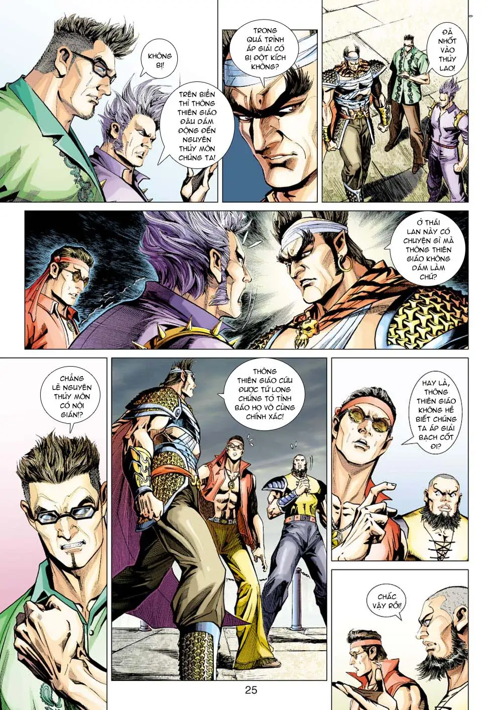 Truyện Tranh Tân Tác Long Hổ Môn trang 4