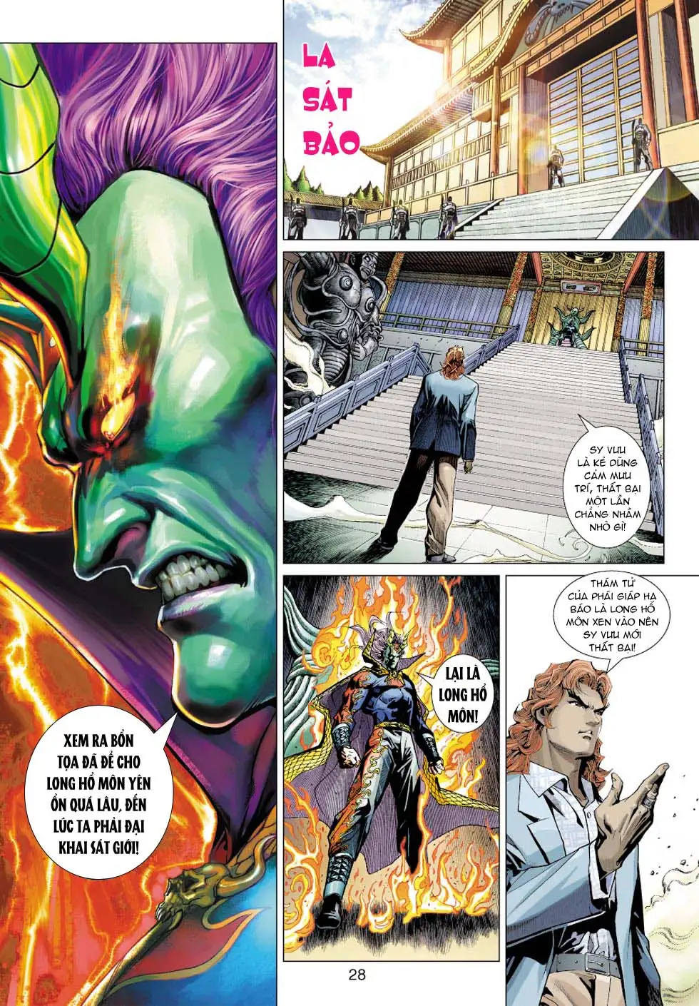Truyện Tranh Tân Tác Long Hổ Môn trang 4