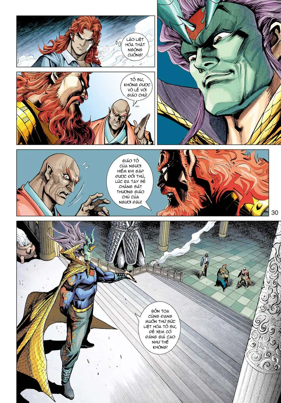 Truyện Tranh Tân Tác Long Hổ Môn trang 4