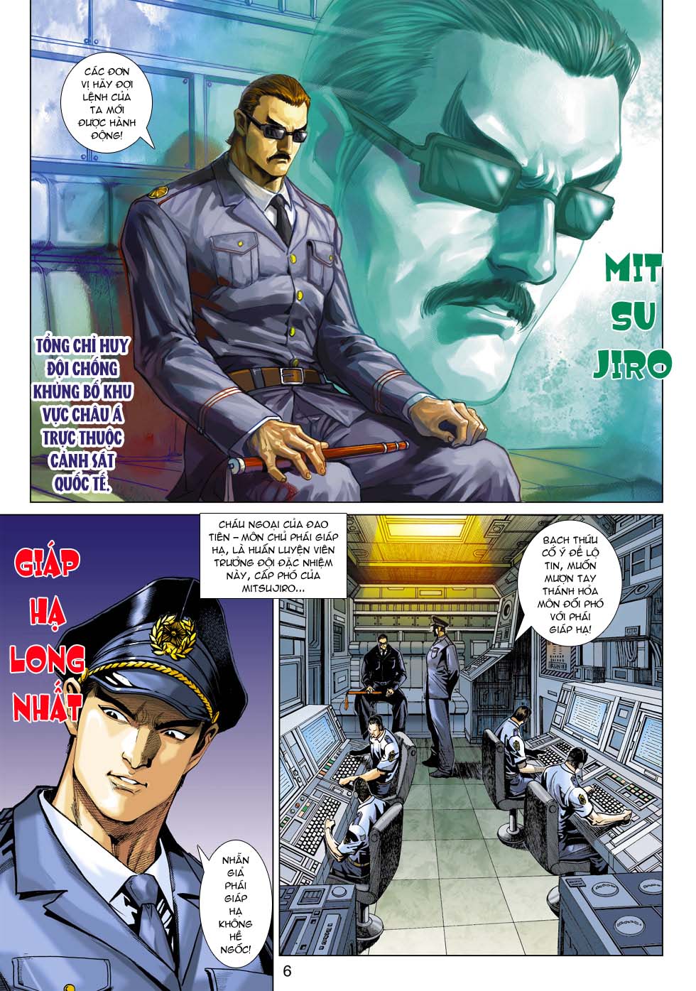 Truyện Tranh Tân Tác Long Hổ Môn trang 4