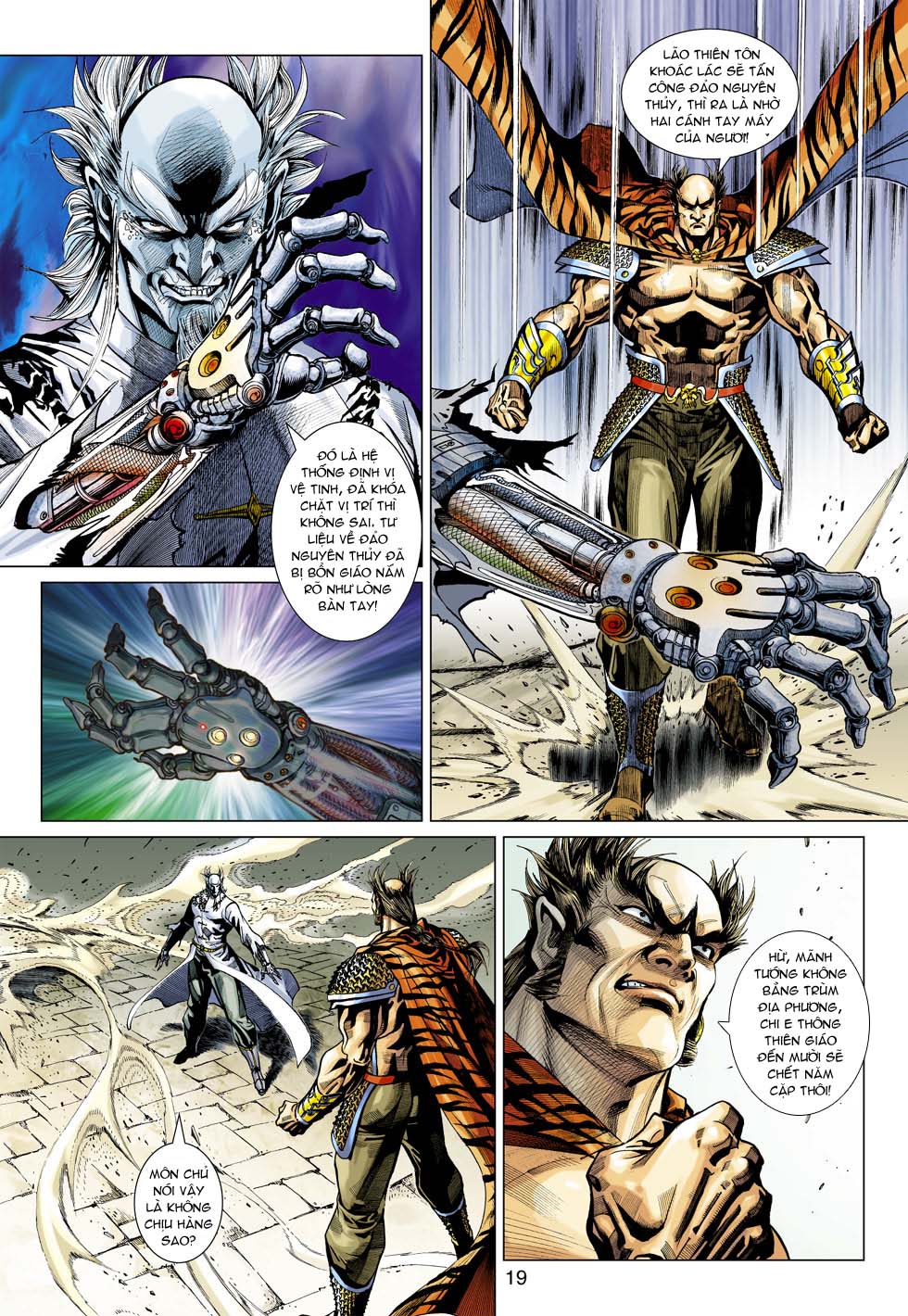 Truyện Tranh Tân Tác Long Hổ Môn trang 4