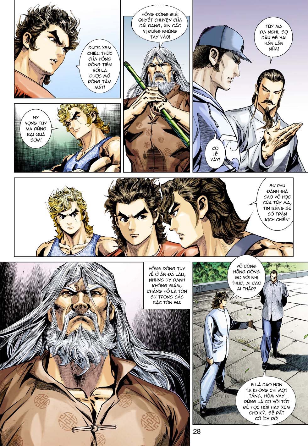 Truyện Tranh Tân Tác Long Hổ Môn trang 4