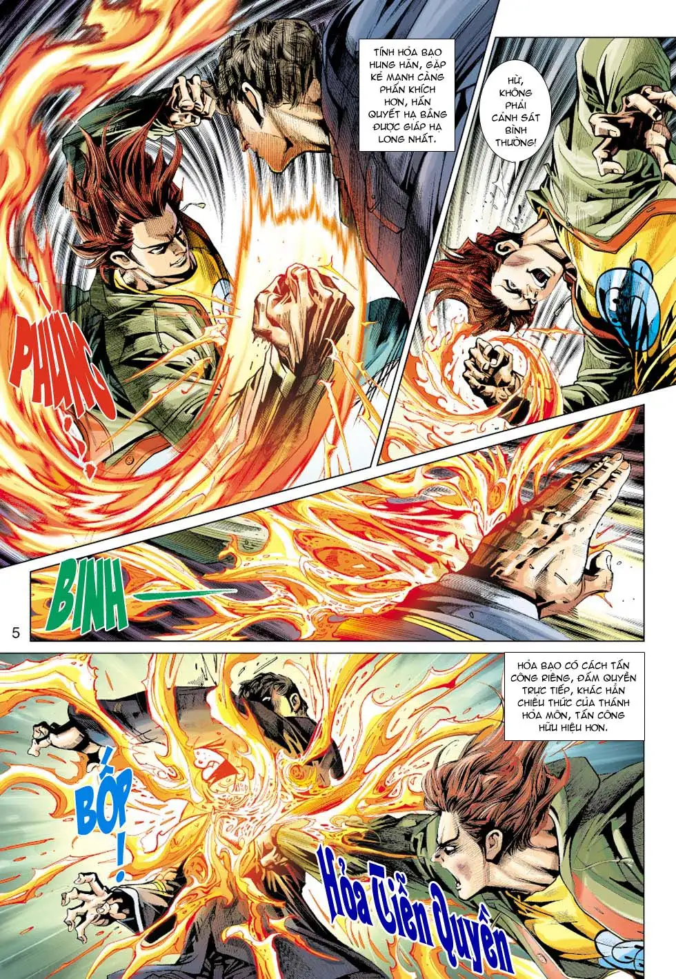 Truyện Tranh Tân Tác Long Hổ Môn trang 4