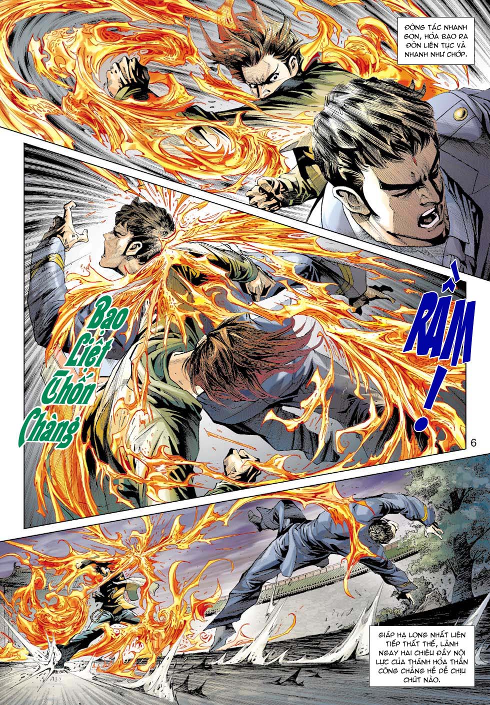 Truyện Tranh Tân Tác Long Hổ Môn trang 4