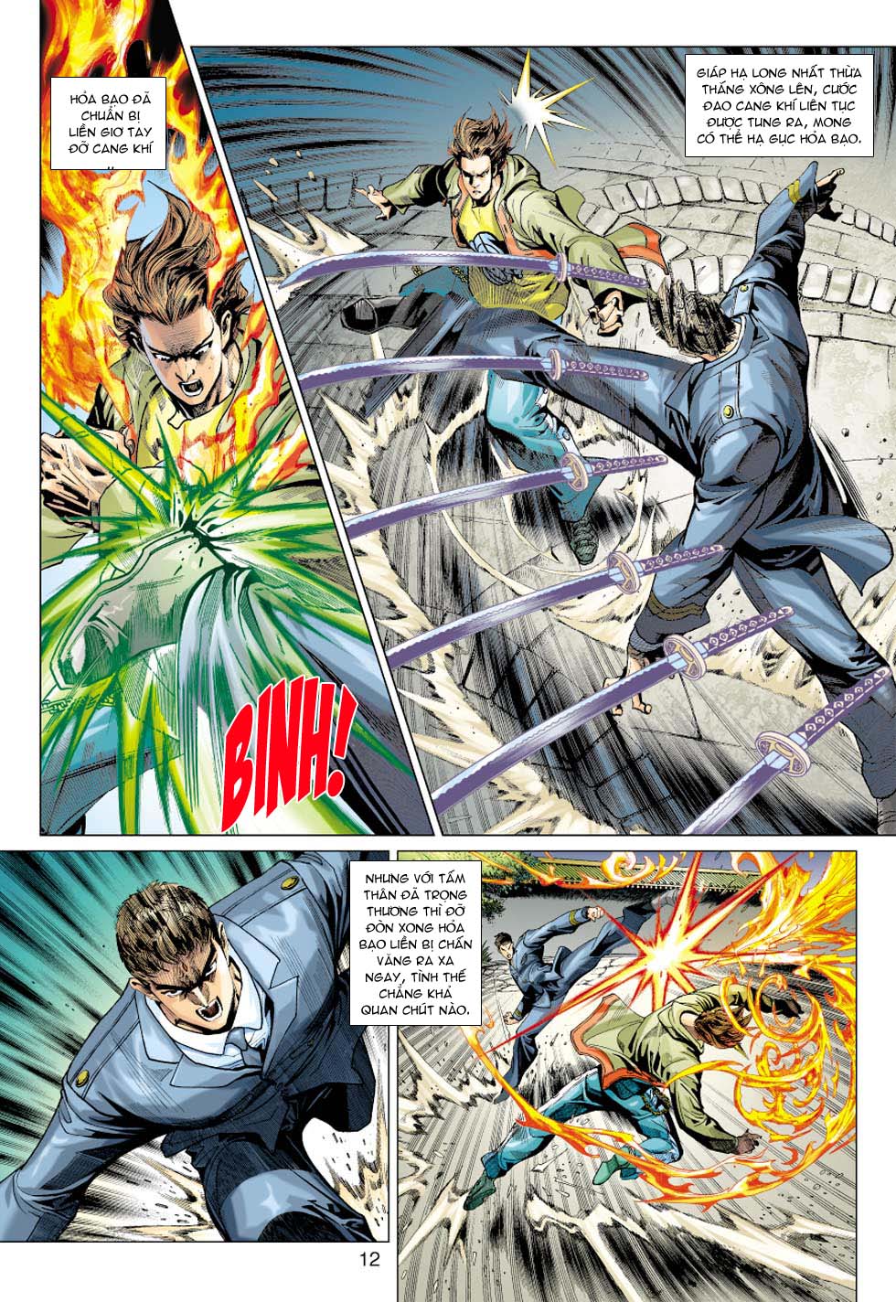 Truyện Tranh Tân Tác Long Hổ Môn trang 4