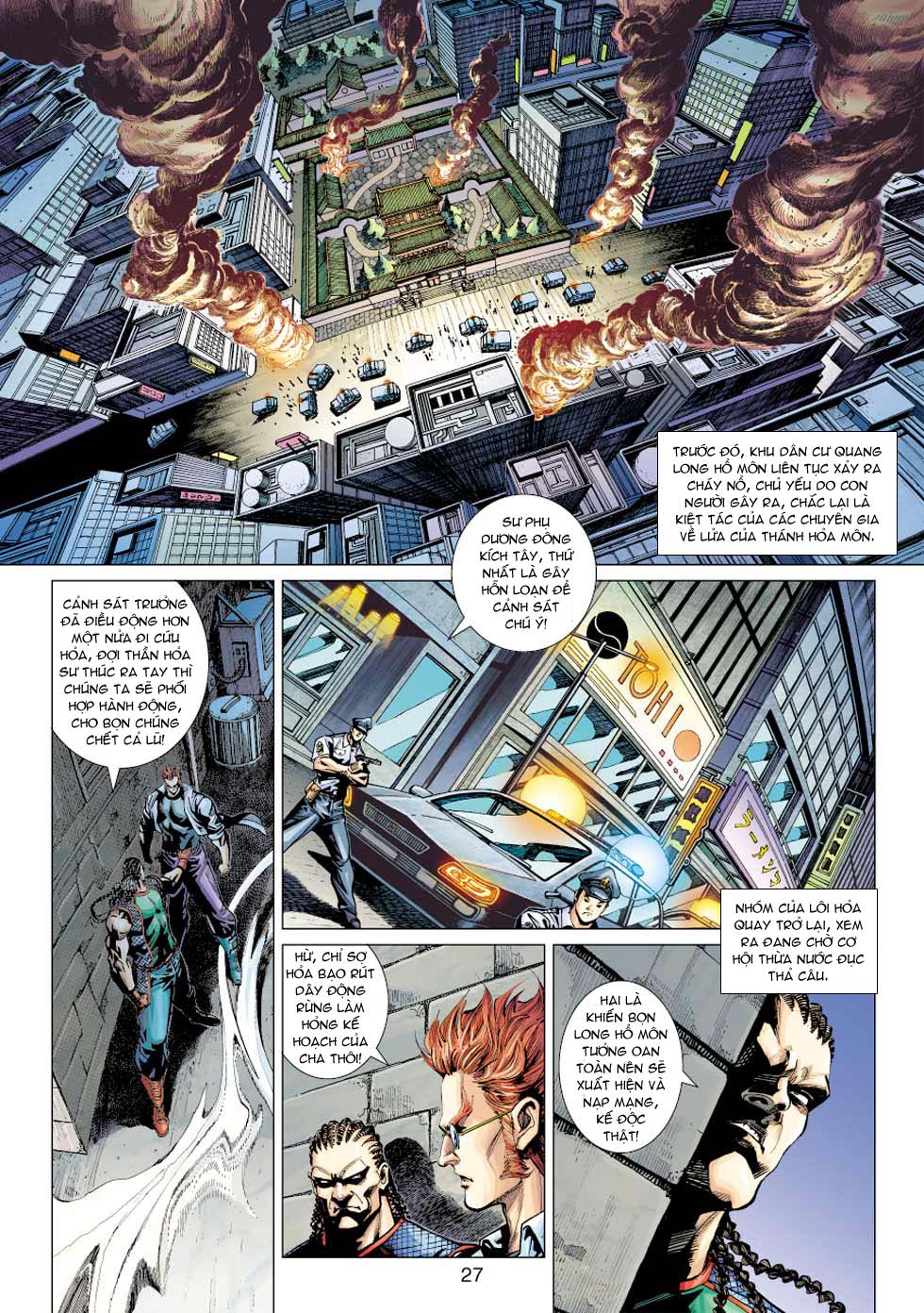 Truyện Tranh Tân Tác Long Hổ Môn trang 4