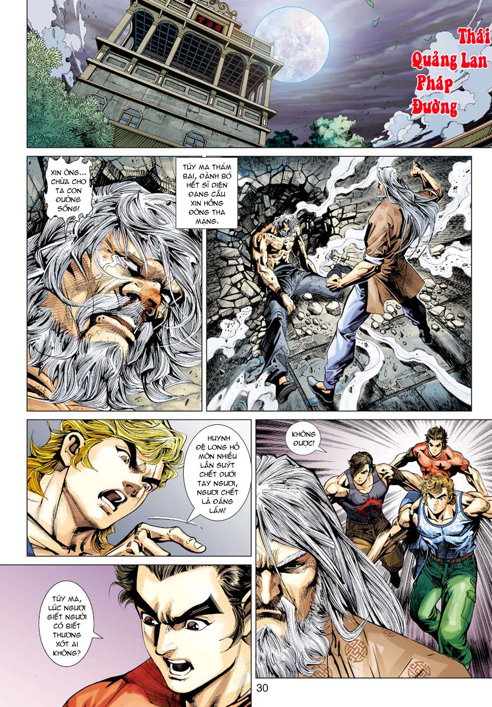 Truyện Tranh Tân Tác Long Hổ Môn trang 4