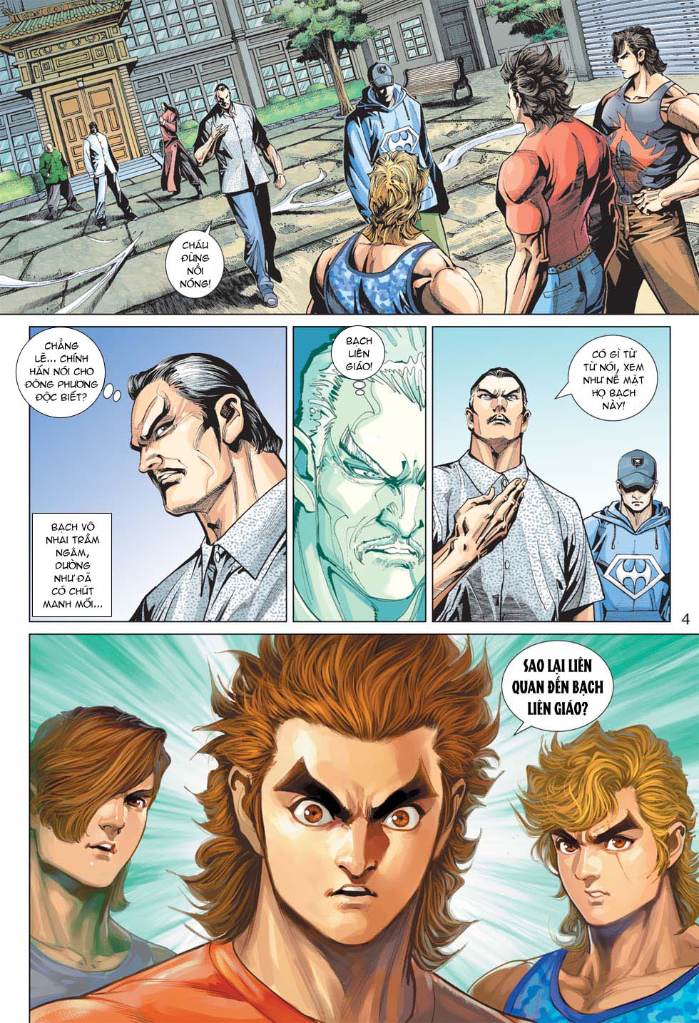 Truyện Tranh Tân Tác Long Hổ Môn trang 4