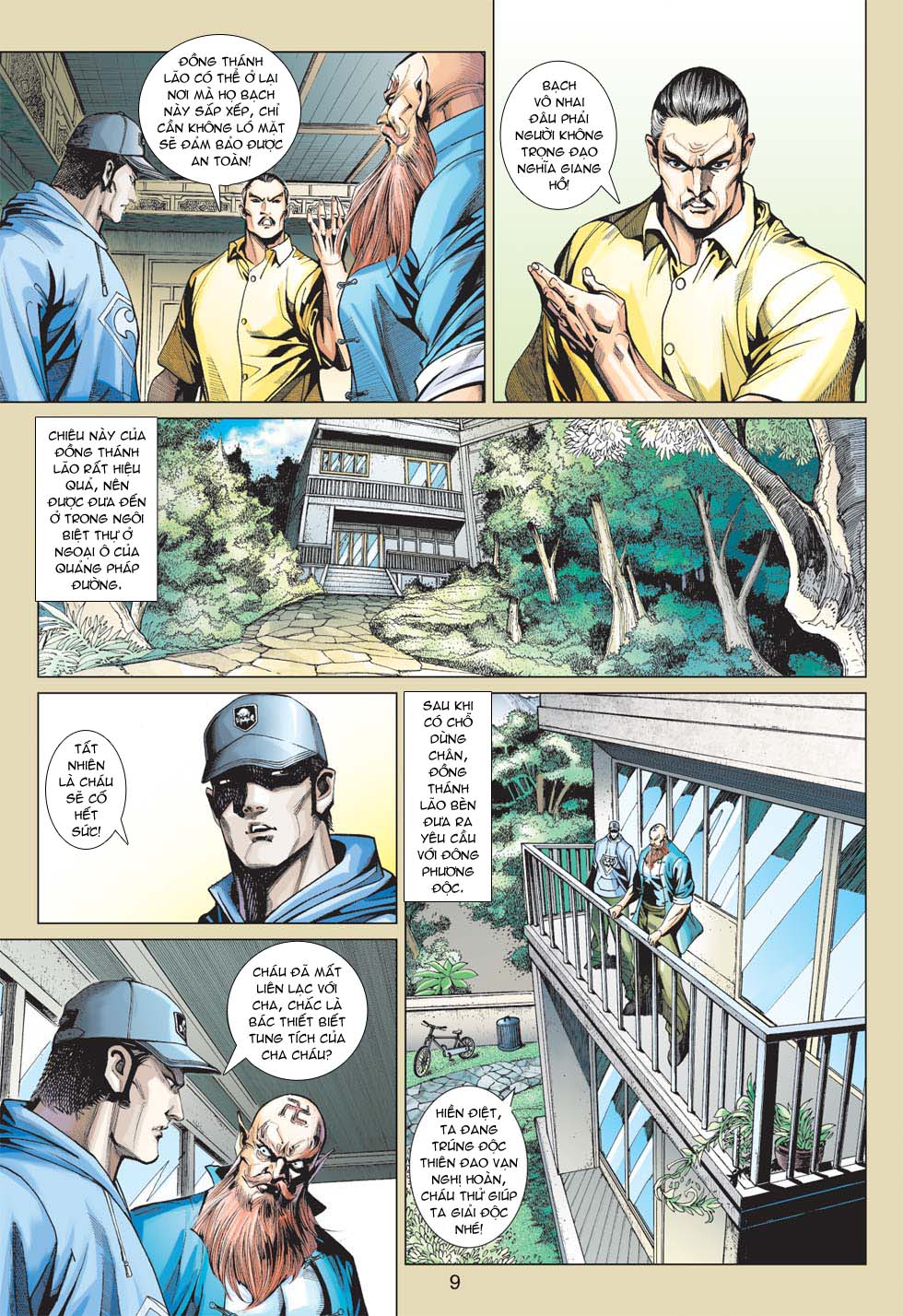 Truyện Tranh Tân Tác Long Hổ Môn trang 4