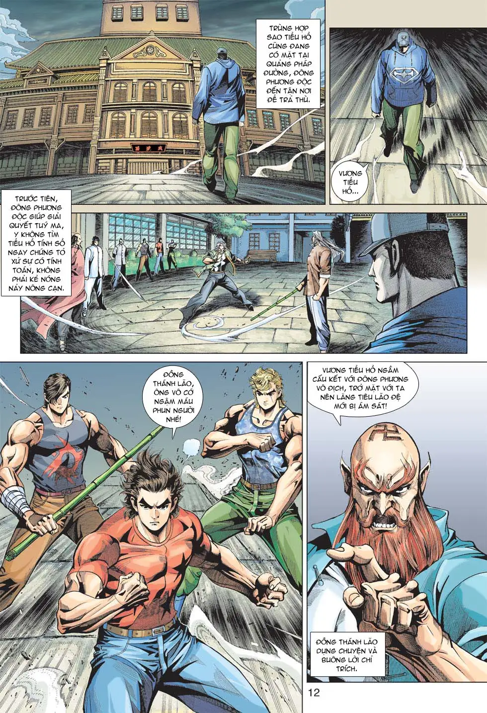 Truyện Tranh Tân Tác Long Hổ Môn trang 4