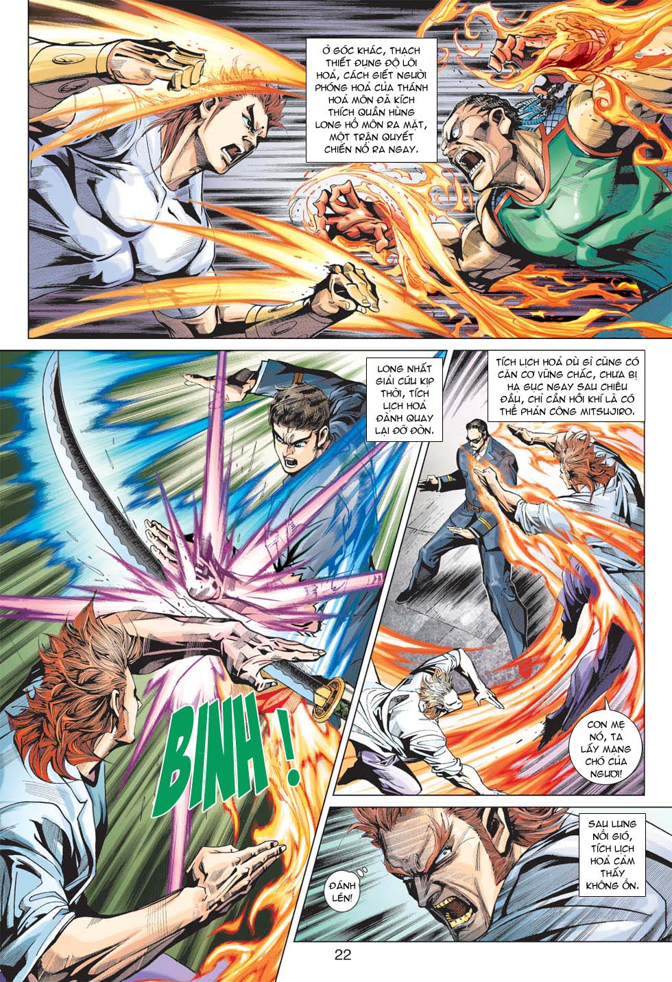 Truyện Tranh Tân Tác Long Hổ Môn trang 4