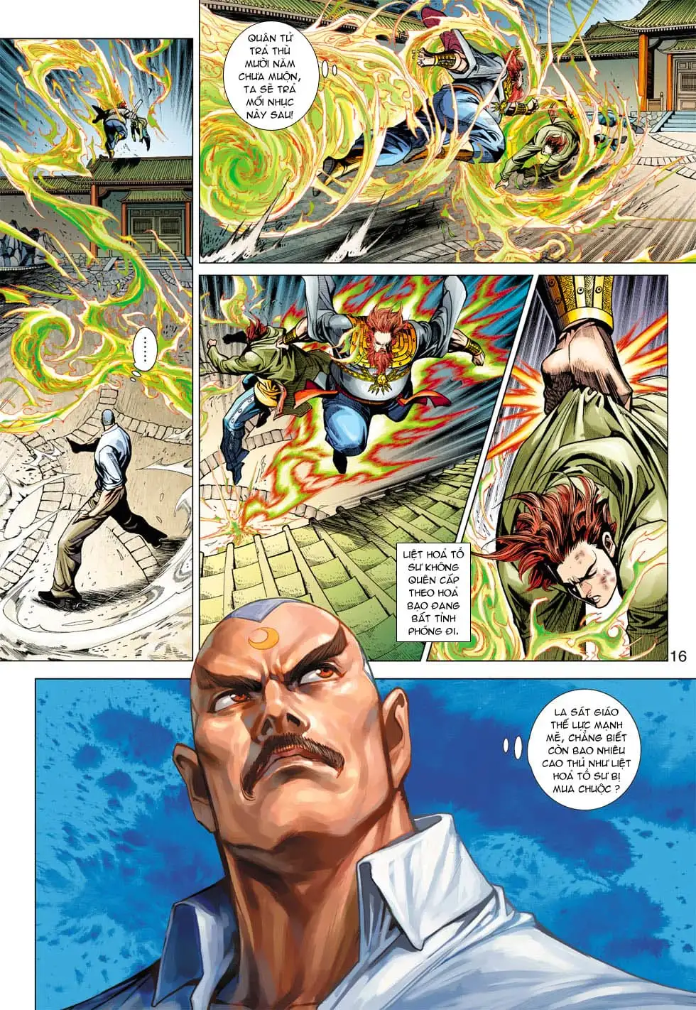 Truyện Tranh Tân Tác Long Hổ Môn trang 4