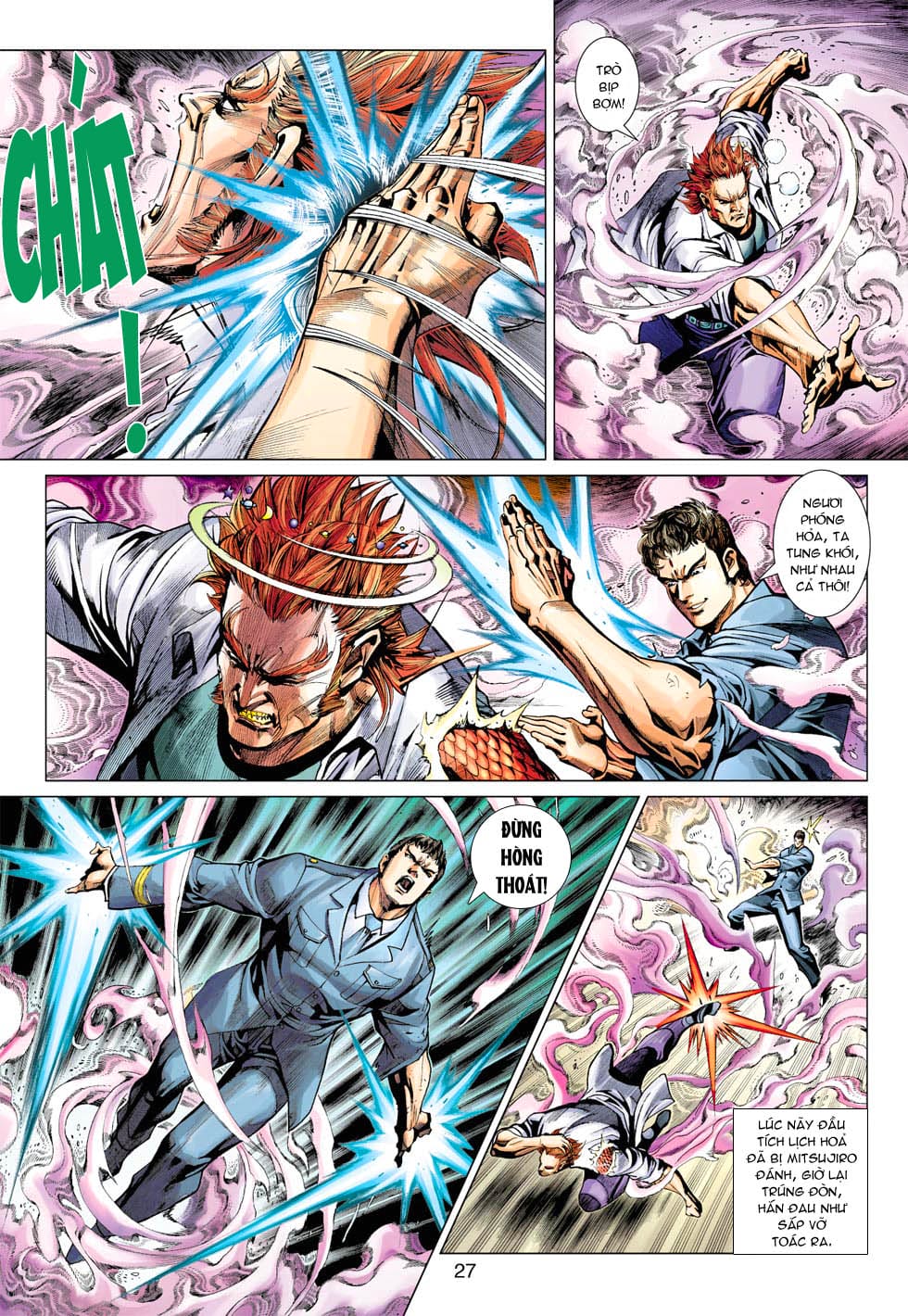 Truyện Tranh Tân Tác Long Hổ Môn trang 4