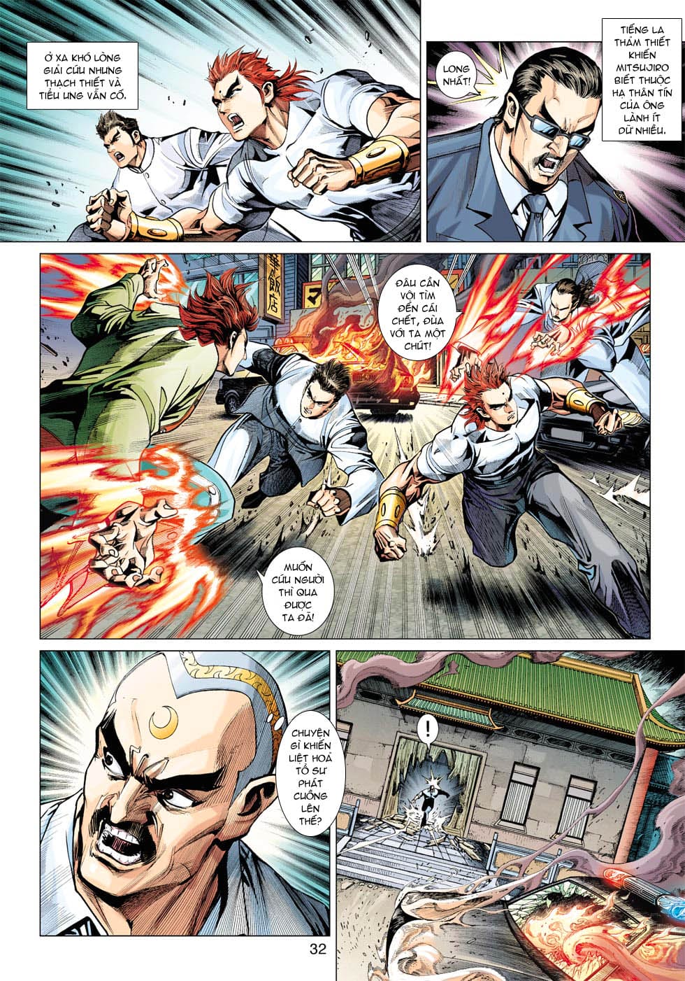 Truyện Tranh Tân Tác Long Hổ Môn trang 4