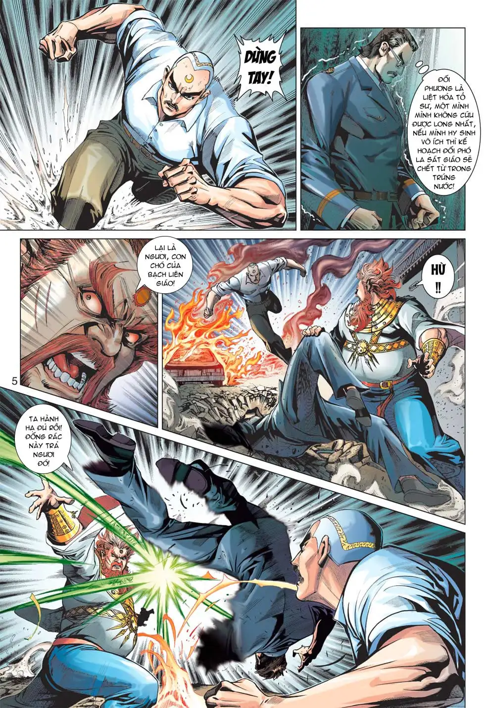 Truyện Tranh Tân Tác Long Hổ Môn trang 4