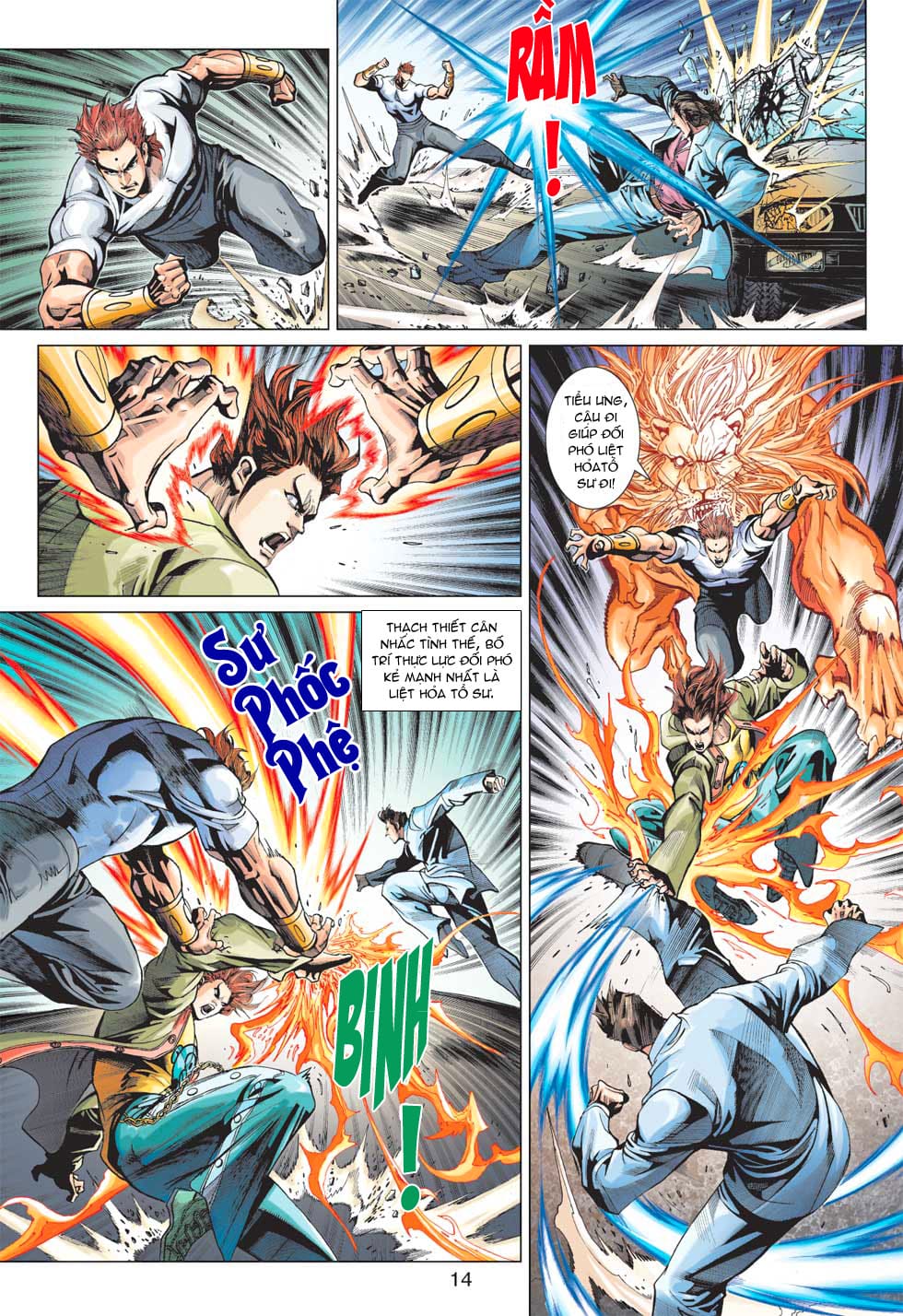 Truyện Tranh Tân Tác Long Hổ Môn trang 4