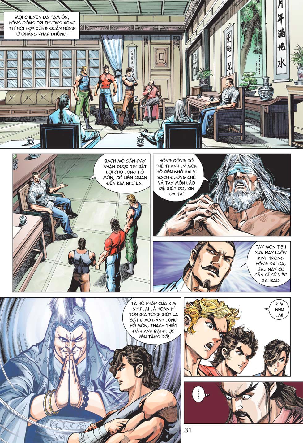 Truyện Tranh Tân Tác Long Hổ Môn trang 4