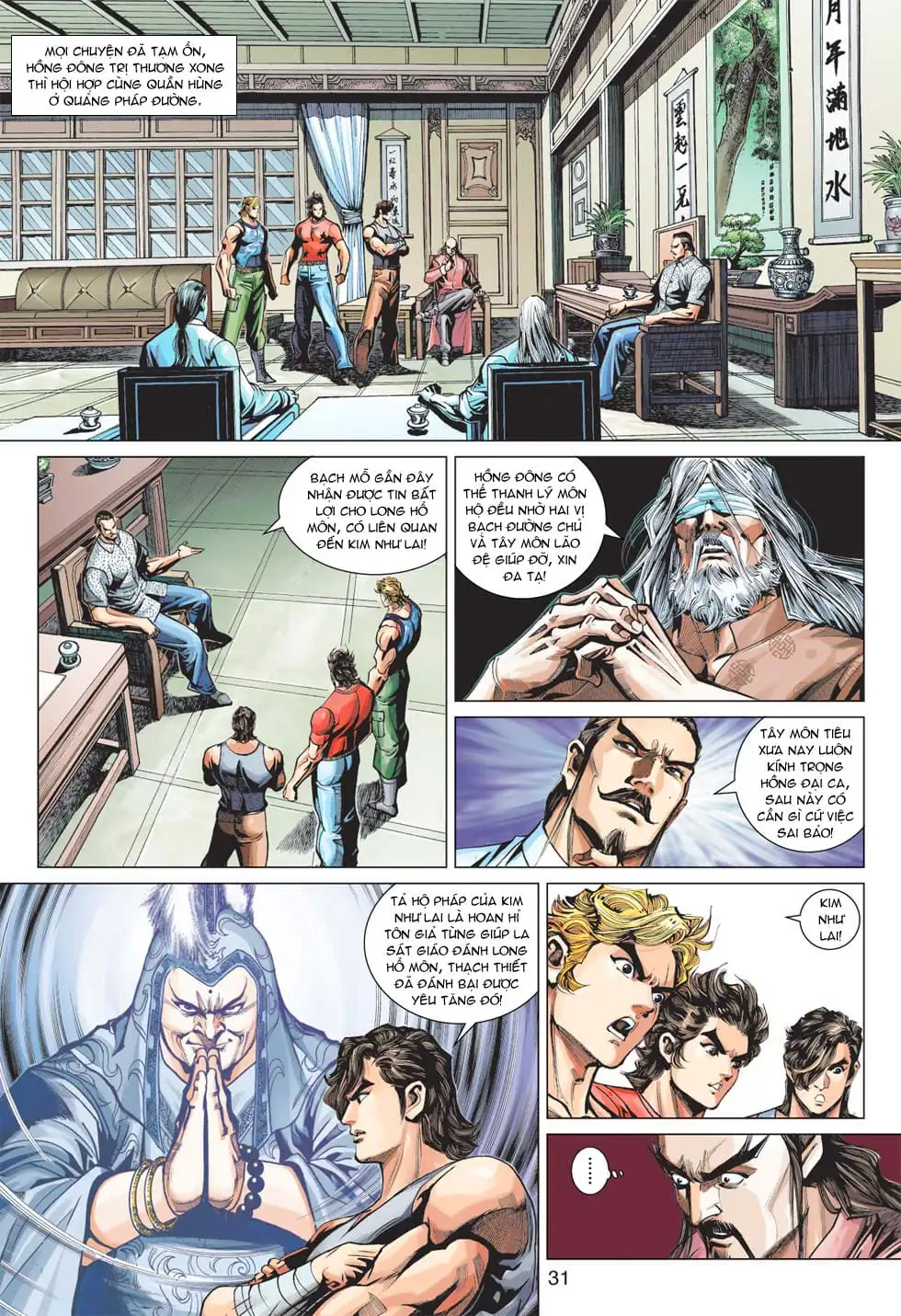 Truyện Tranh Tân Tác Long Hổ Môn trang 4