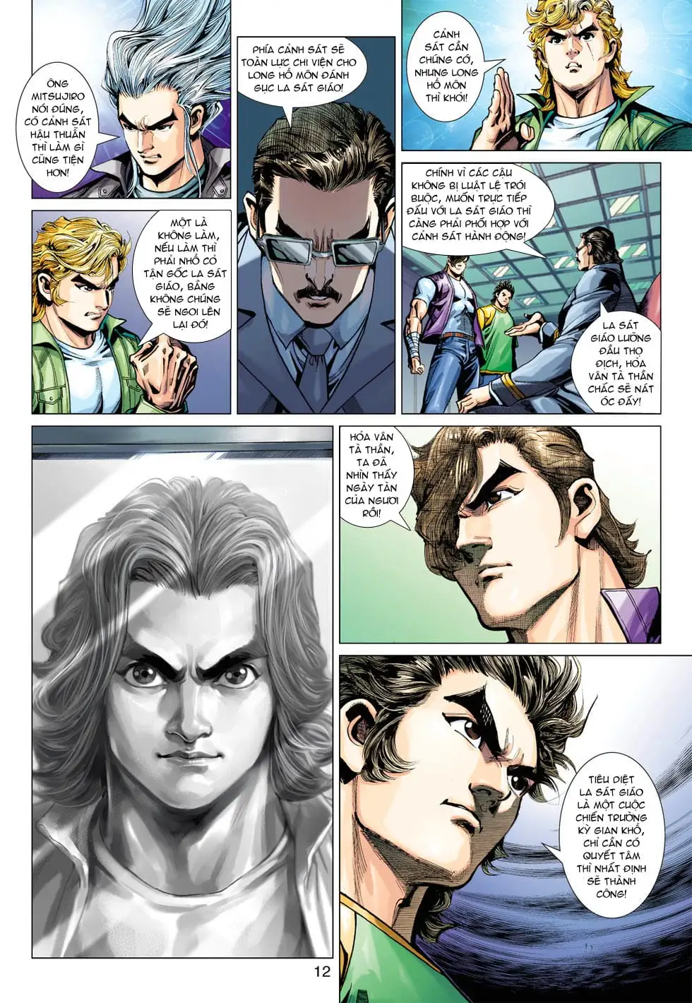 Truyện Tranh Tân Tác Long Hổ Môn trang 4