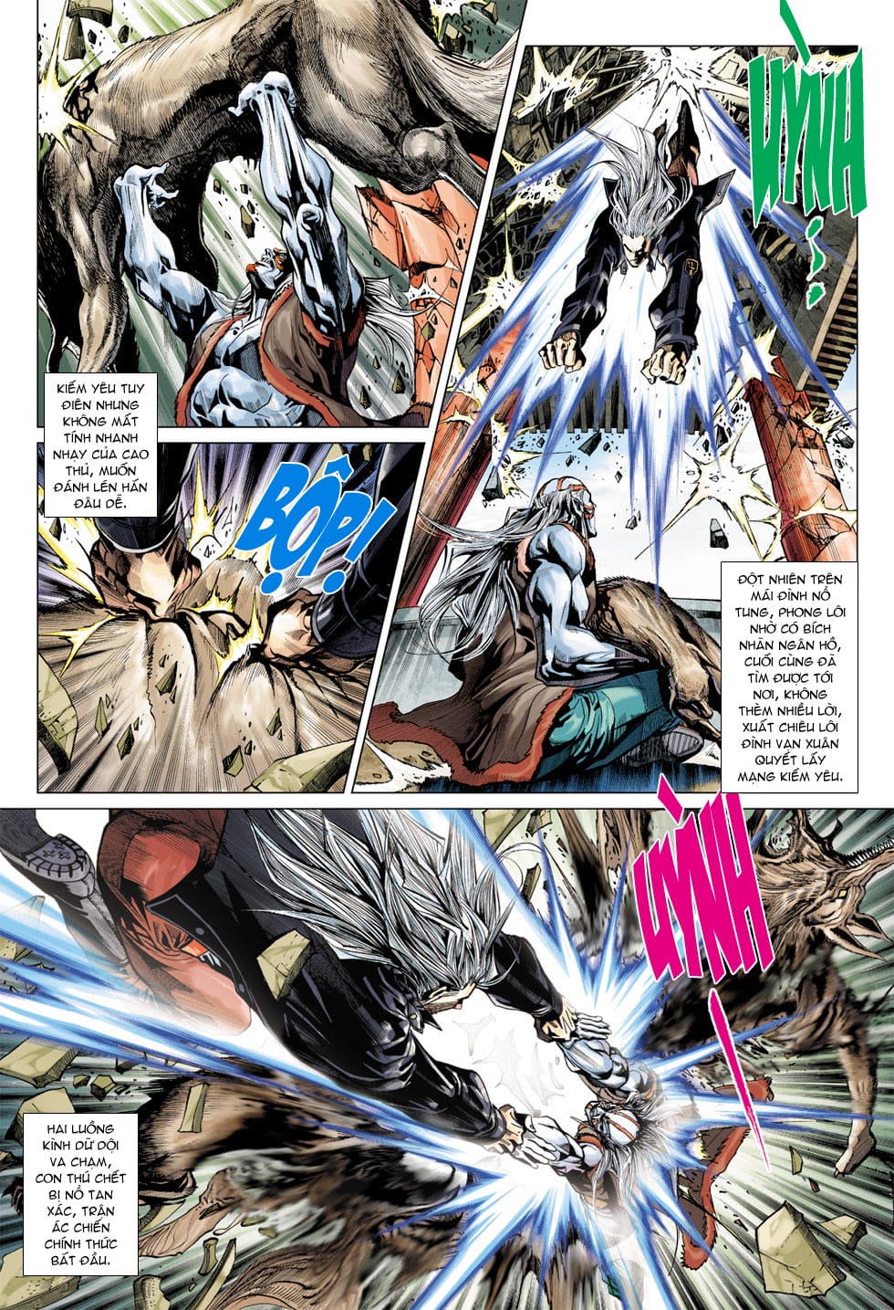 Truyện Tranh Tân Tác Long Hổ Môn trang 4