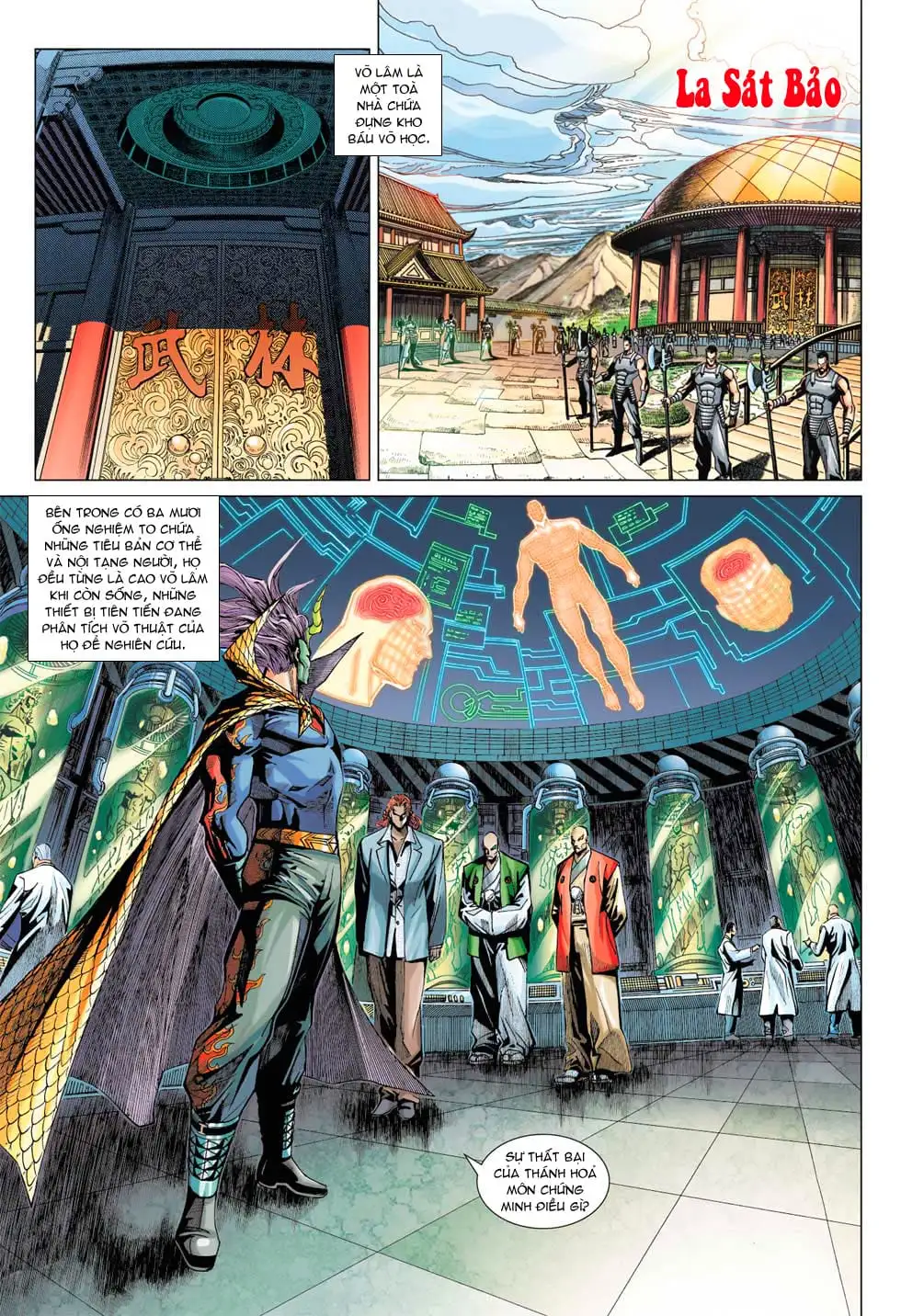 Truyện Tranh Tân Tác Long Hổ Môn trang 4
