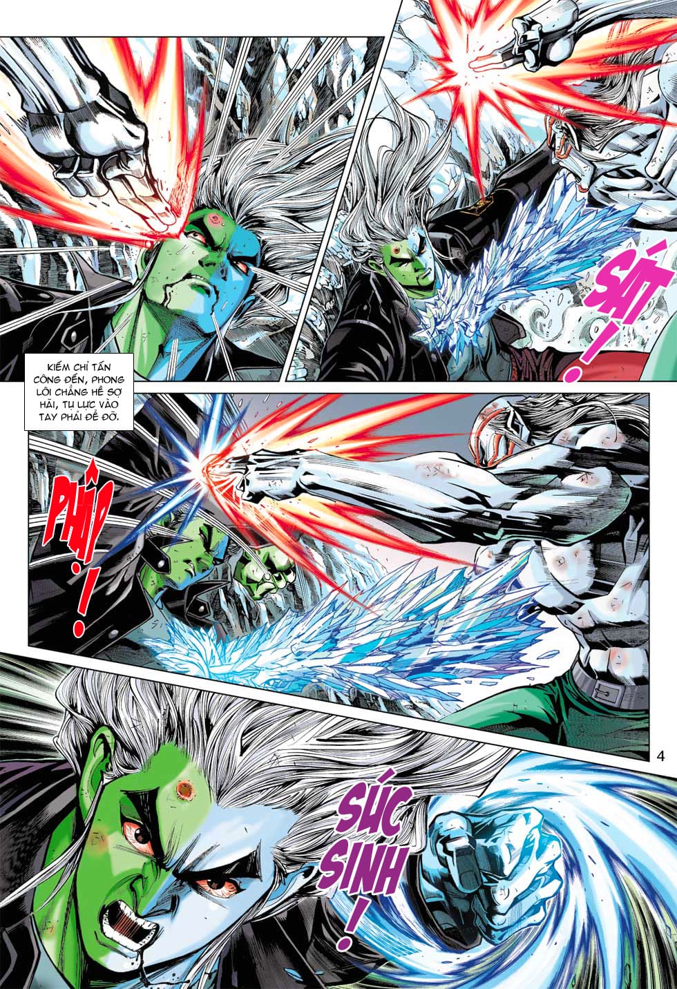 Truyện Tranh Tân Tác Long Hổ Môn trang 4