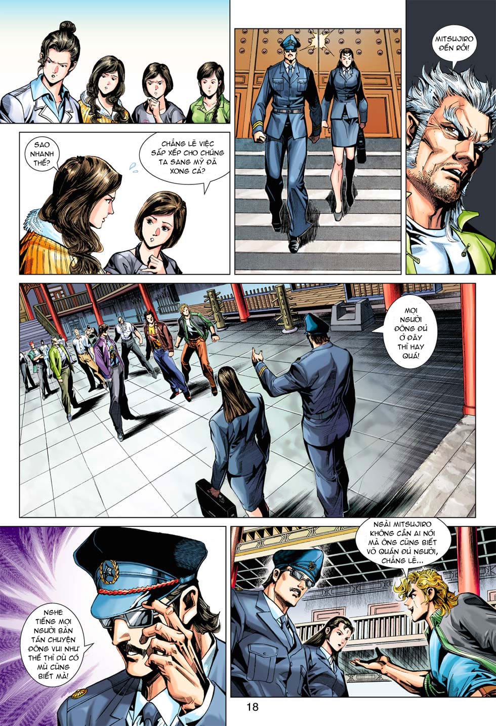 Truyện Tranh Tân Tác Long Hổ Môn trang 4