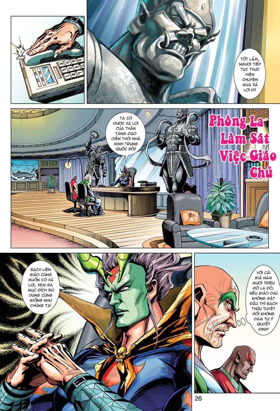 Truyện Tranh Tân Tác Long Hổ Môn trang 4