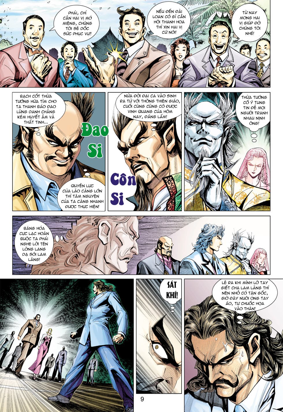 Truyện Tranh Tân Tác Long Hổ Môn trang 4