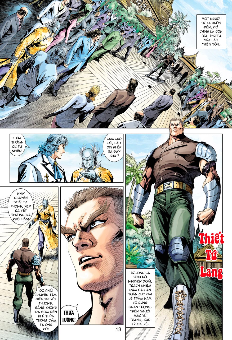 Truyện Tranh Tân Tác Long Hổ Môn trang 4