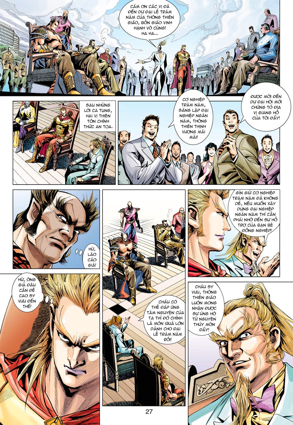 Truyện Tranh Tân Tác Long Hổ Môn trang 4