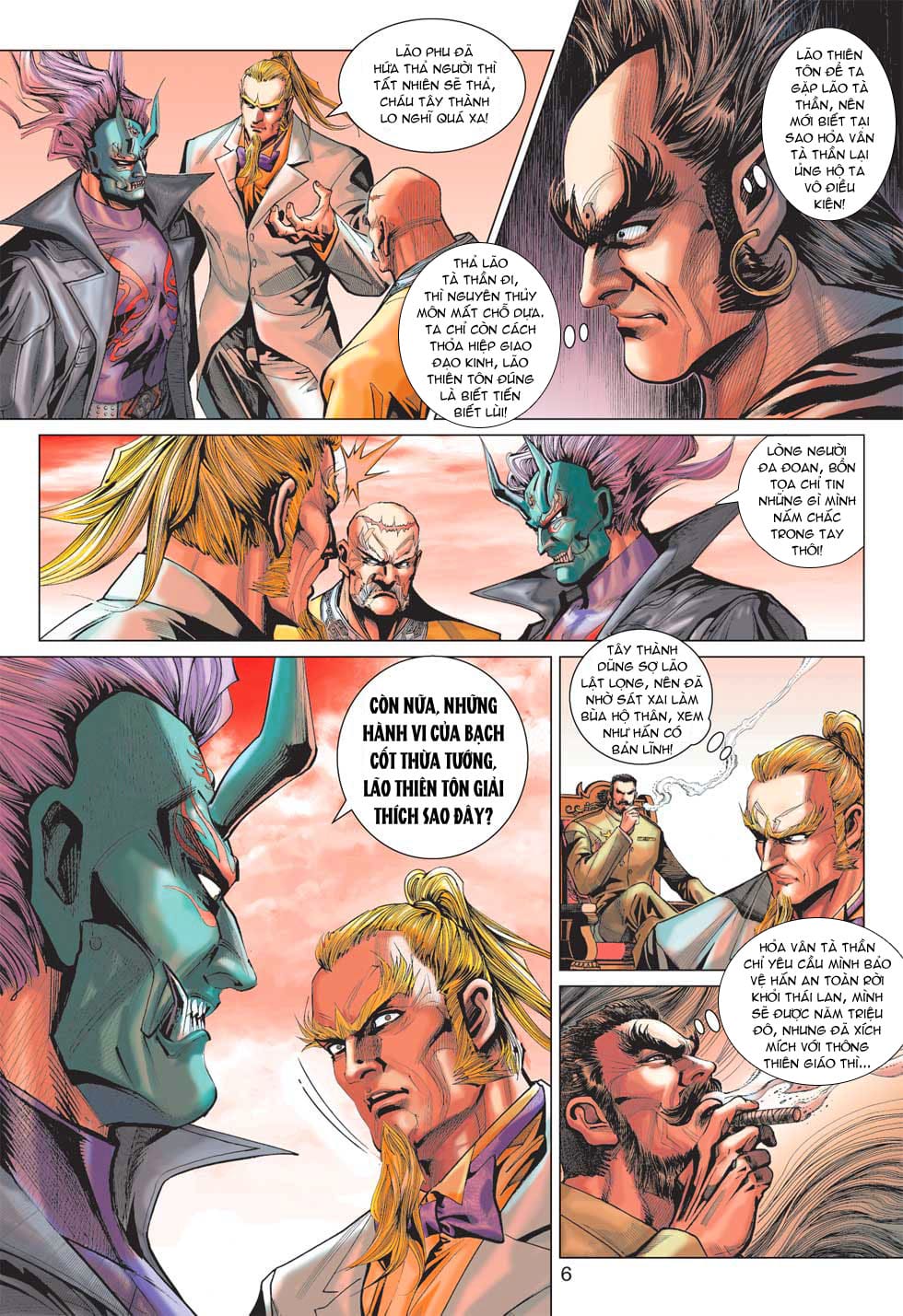 Truyện Tranh Tân Tác Long Hổ Môn trang 4