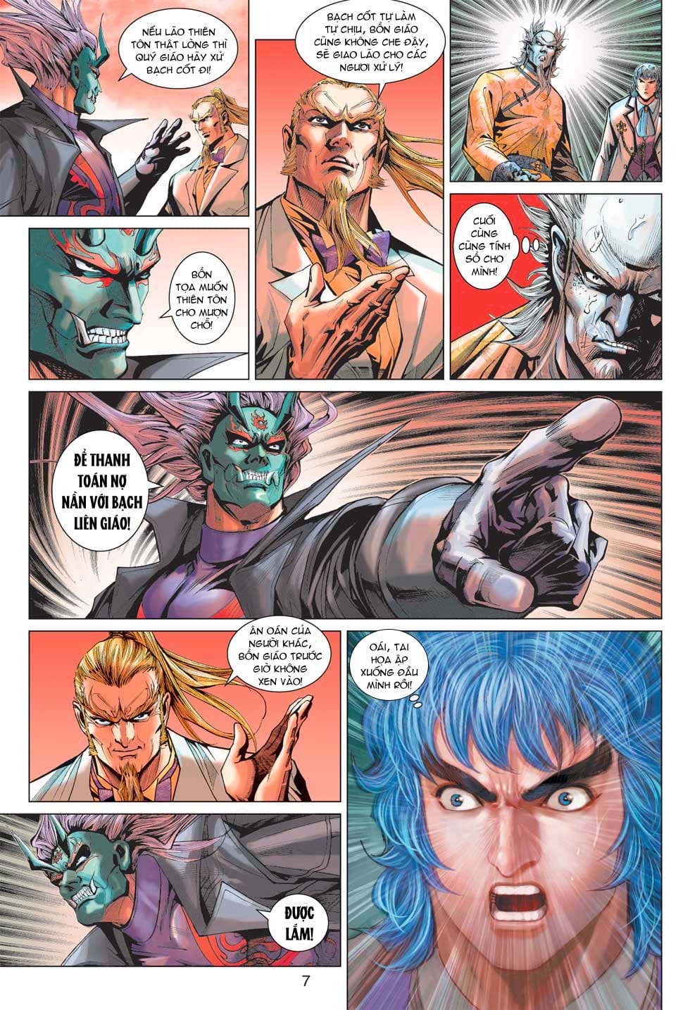 Truyện Tranh Tân Tác Long Hổ Môn trang 4