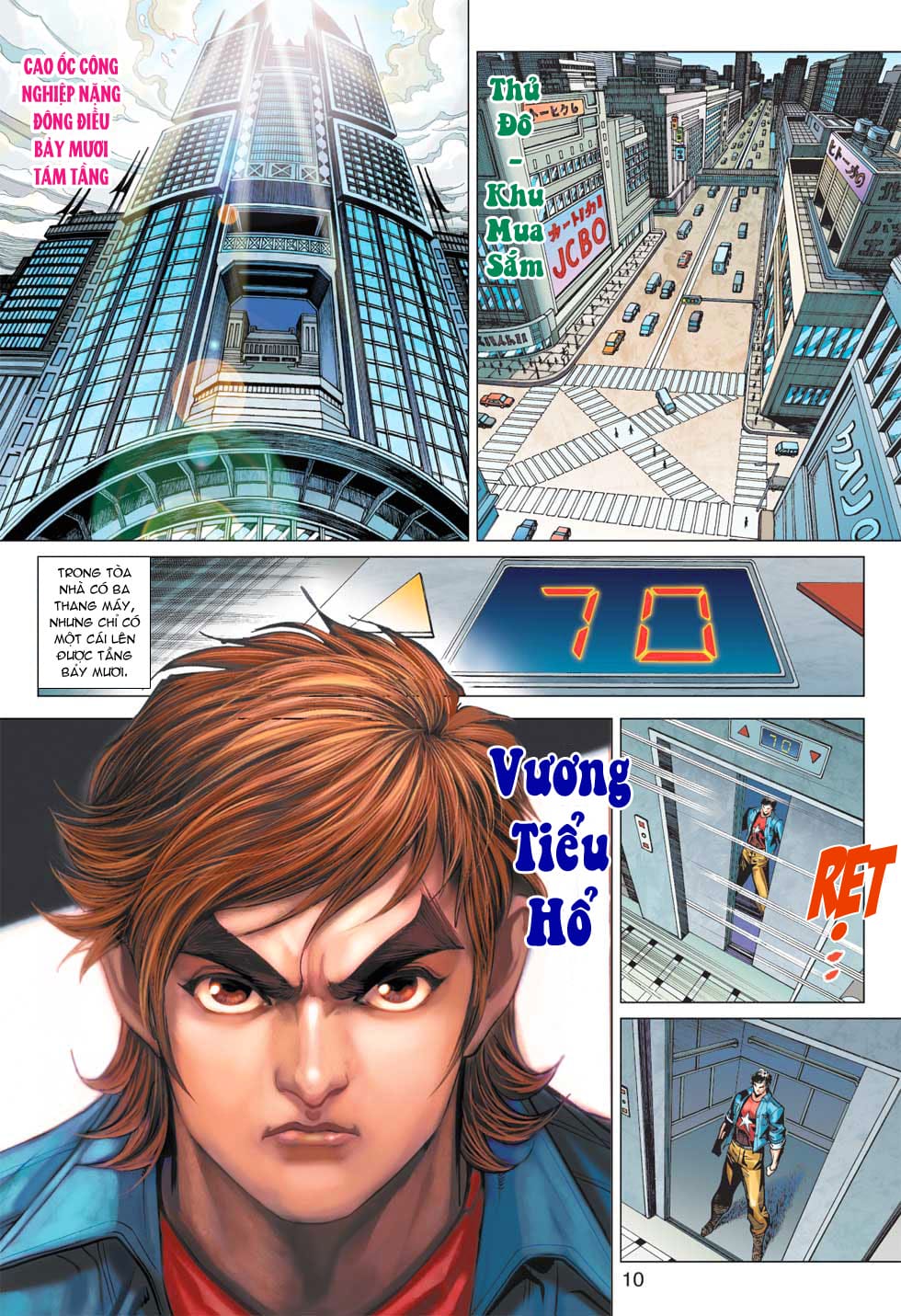 Truyện Tranh Tân Tác Long Hổ Môn trang 4