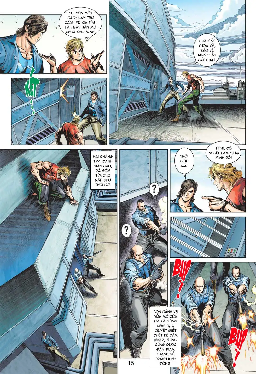 Truyện Tranh Tân Tác Long Hổ Môn trang 4