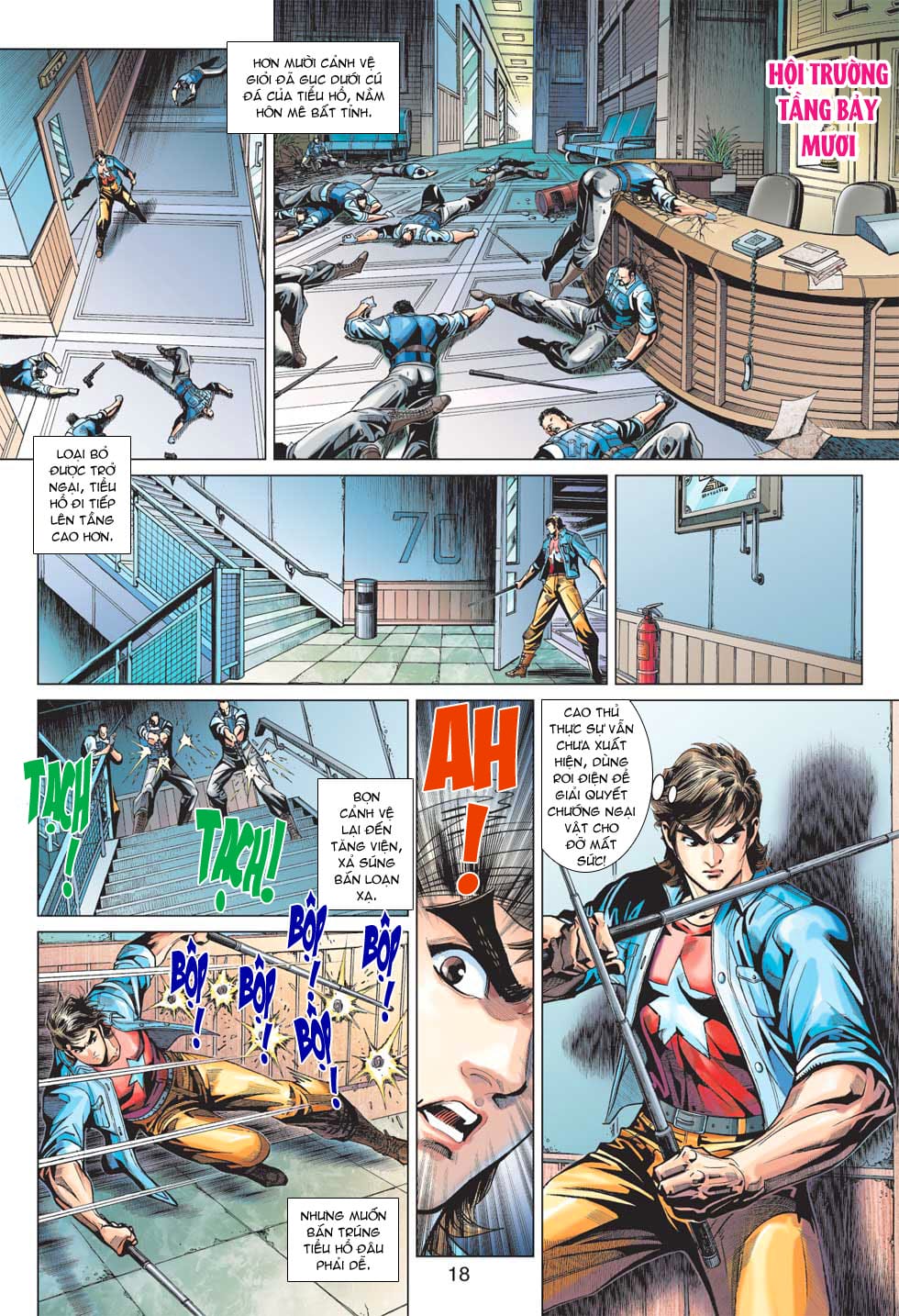 Truyện Tranh Tân Tác Long Hổ Môn trang 4