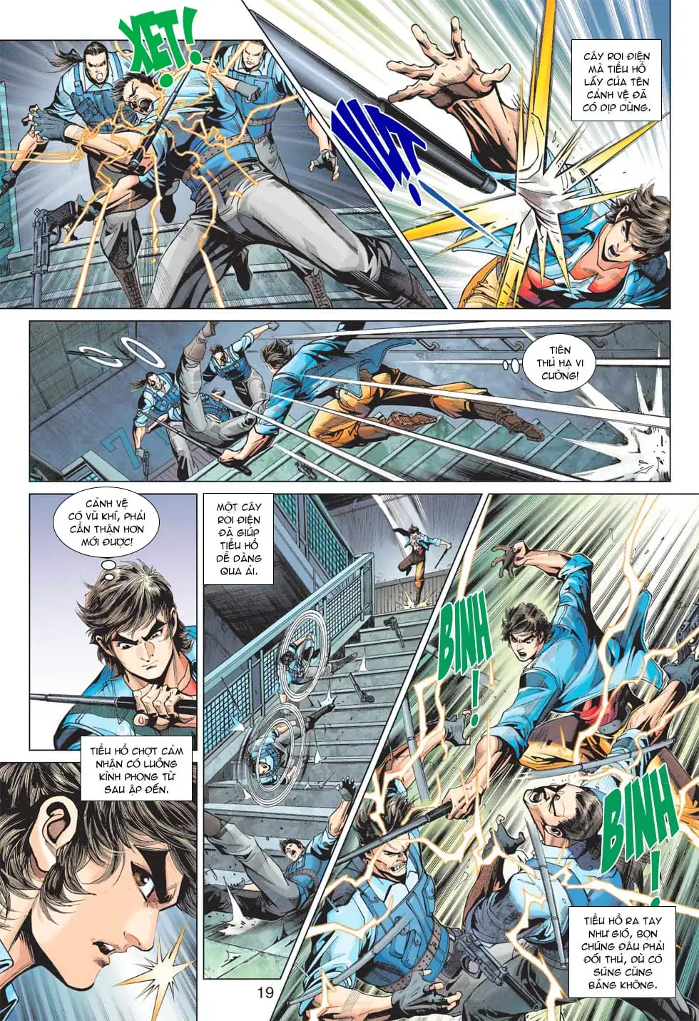 Truyện Tranh Tân Tác Long Hổ Môn trang 4