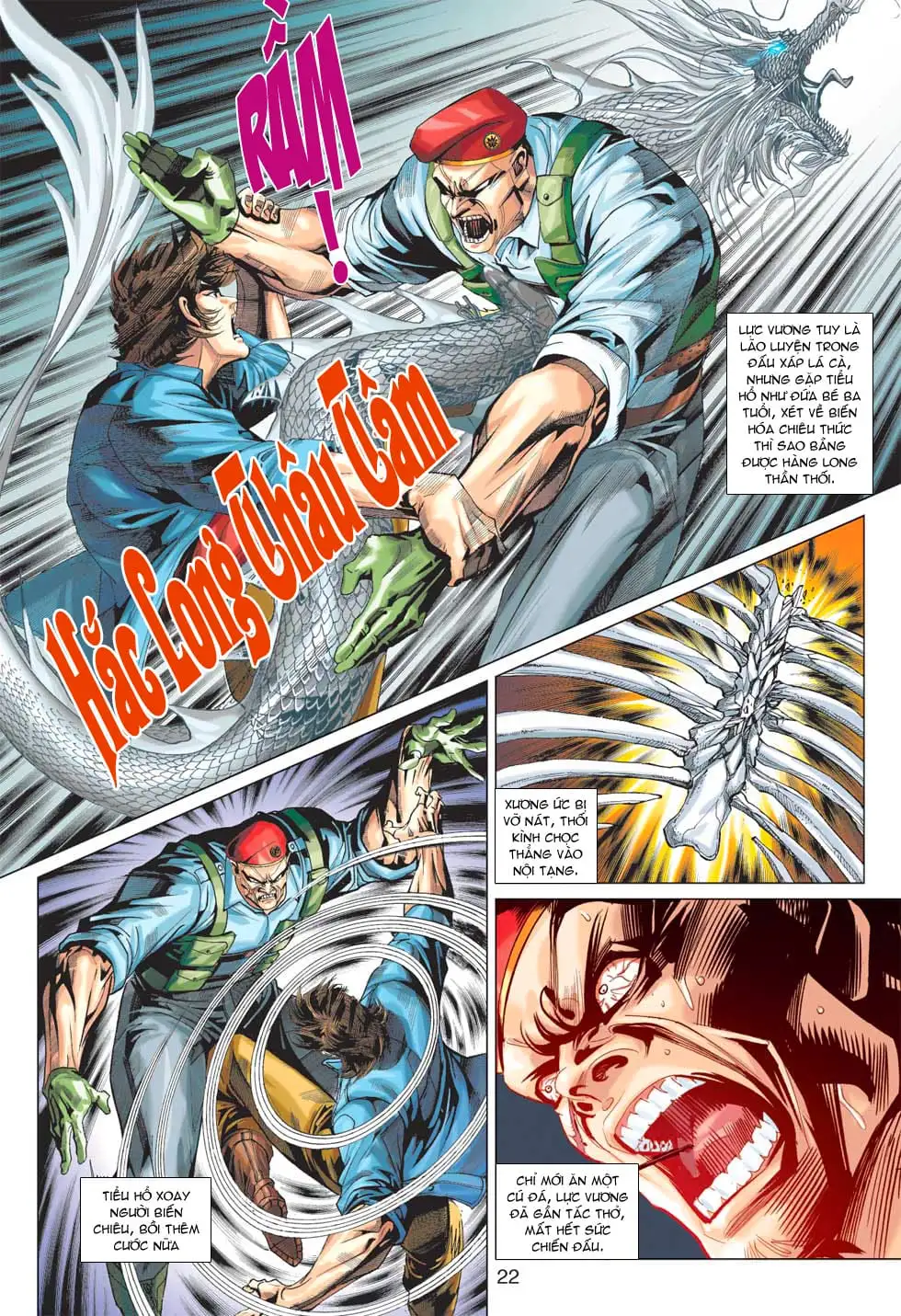 Truyện Tranh Tân Tác Long Hổ Môn trang 4