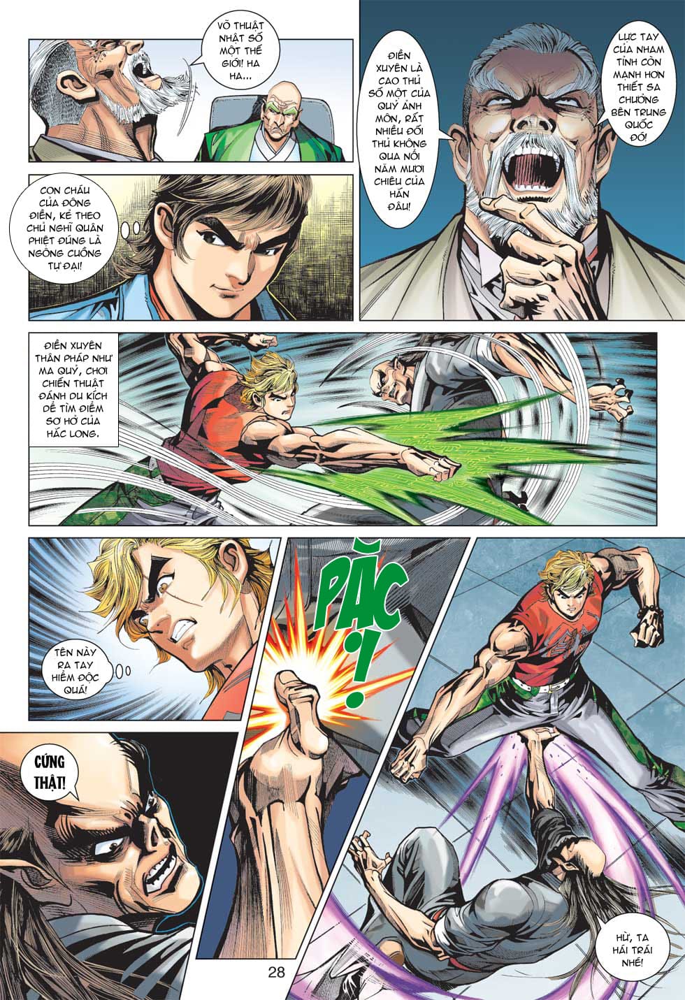 Truyện Tranh Tân Tác Long Hổ Môn trang 4