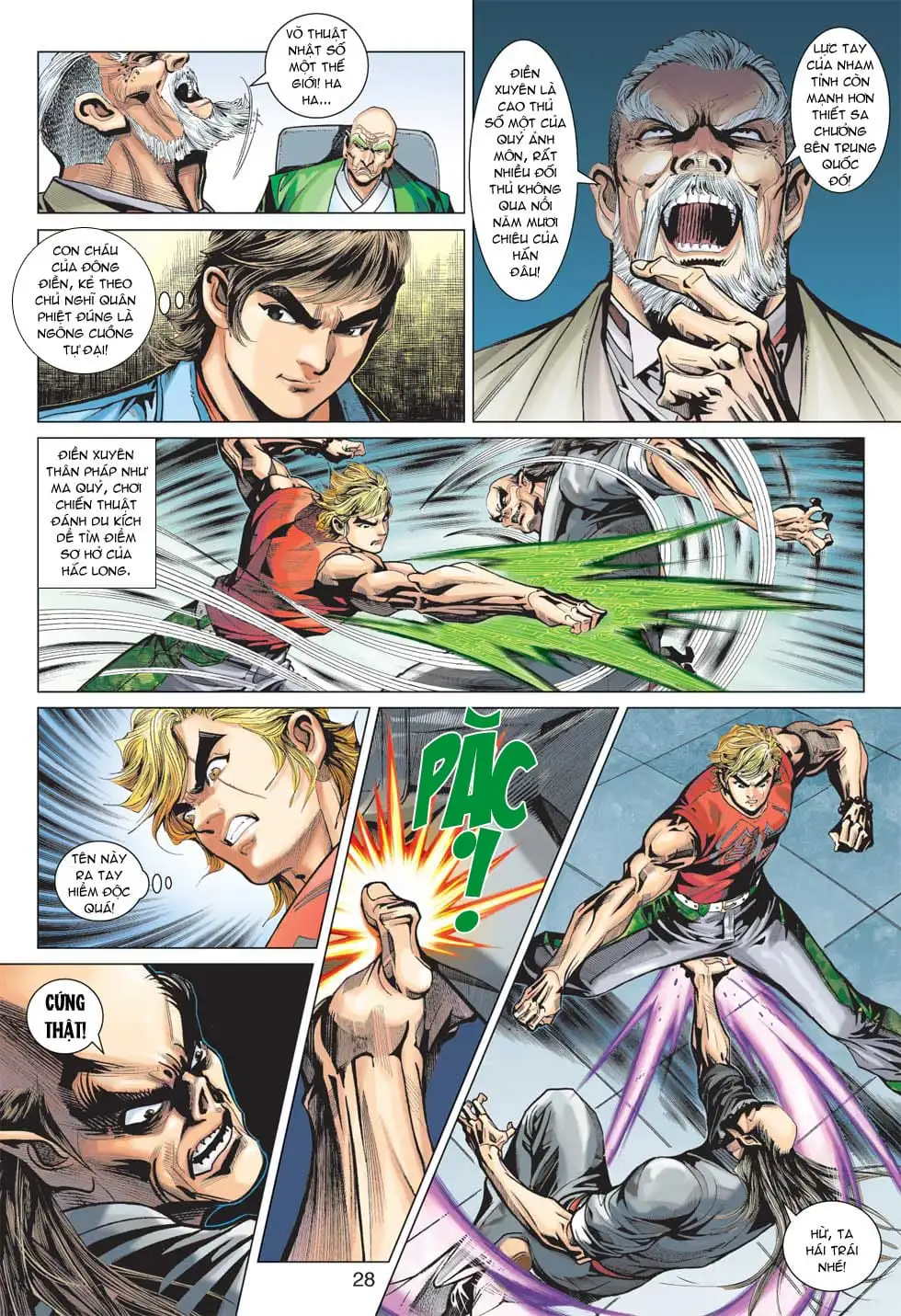 Truyện Tranh Tân Tác Long Hổ Môn trang 4