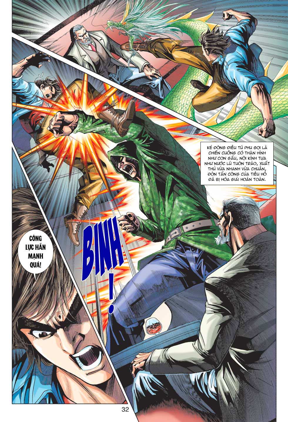 Truyện Tranh Tân Tác Long Hổ Môn trang 4